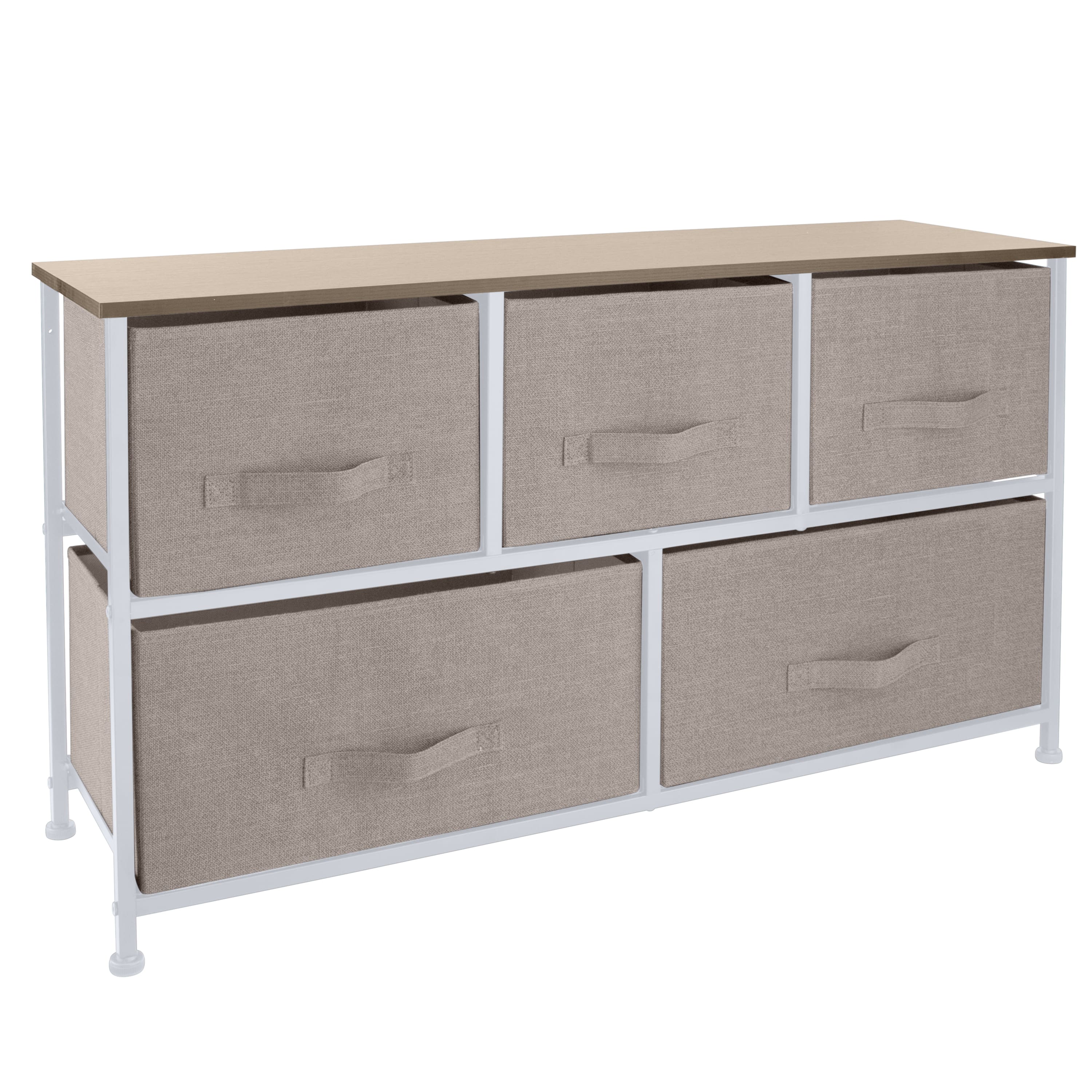 Simplify 5 Drawer Storage Dresser