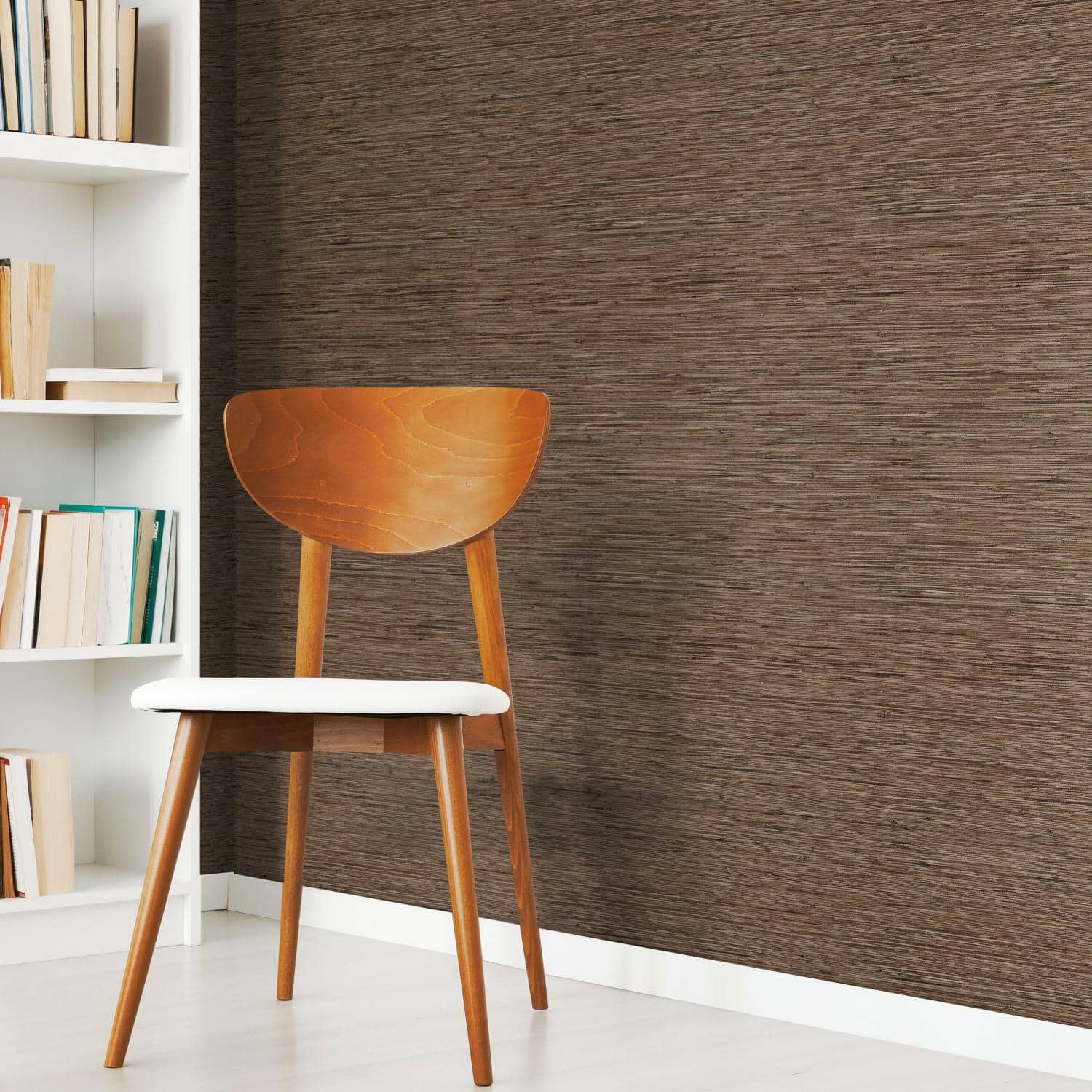 RoomMates Faux Grasscloth Peel &#x26; Stick Wallpaper