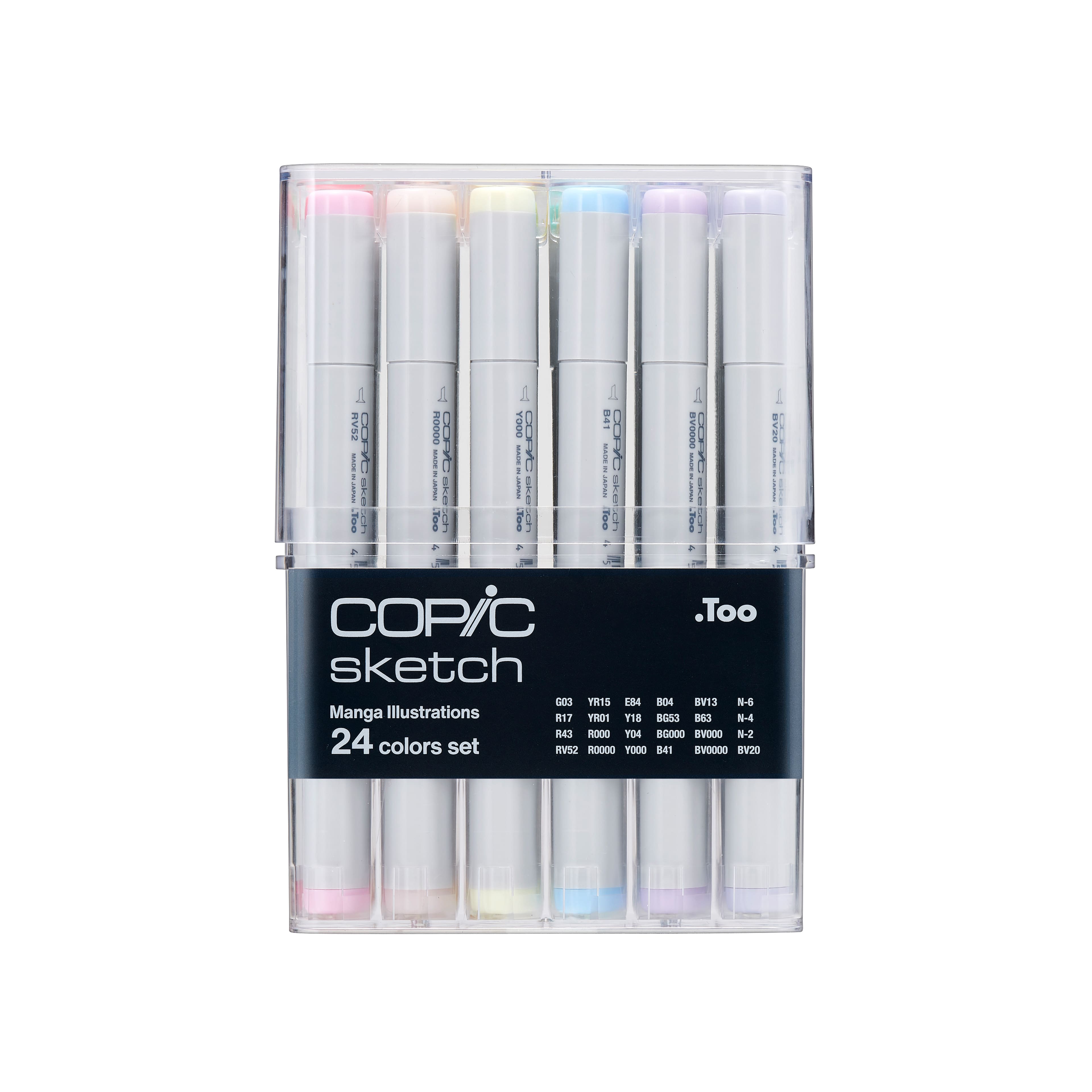 Copic® Sketch 24 Piece Manga Illustration Set | Michaels