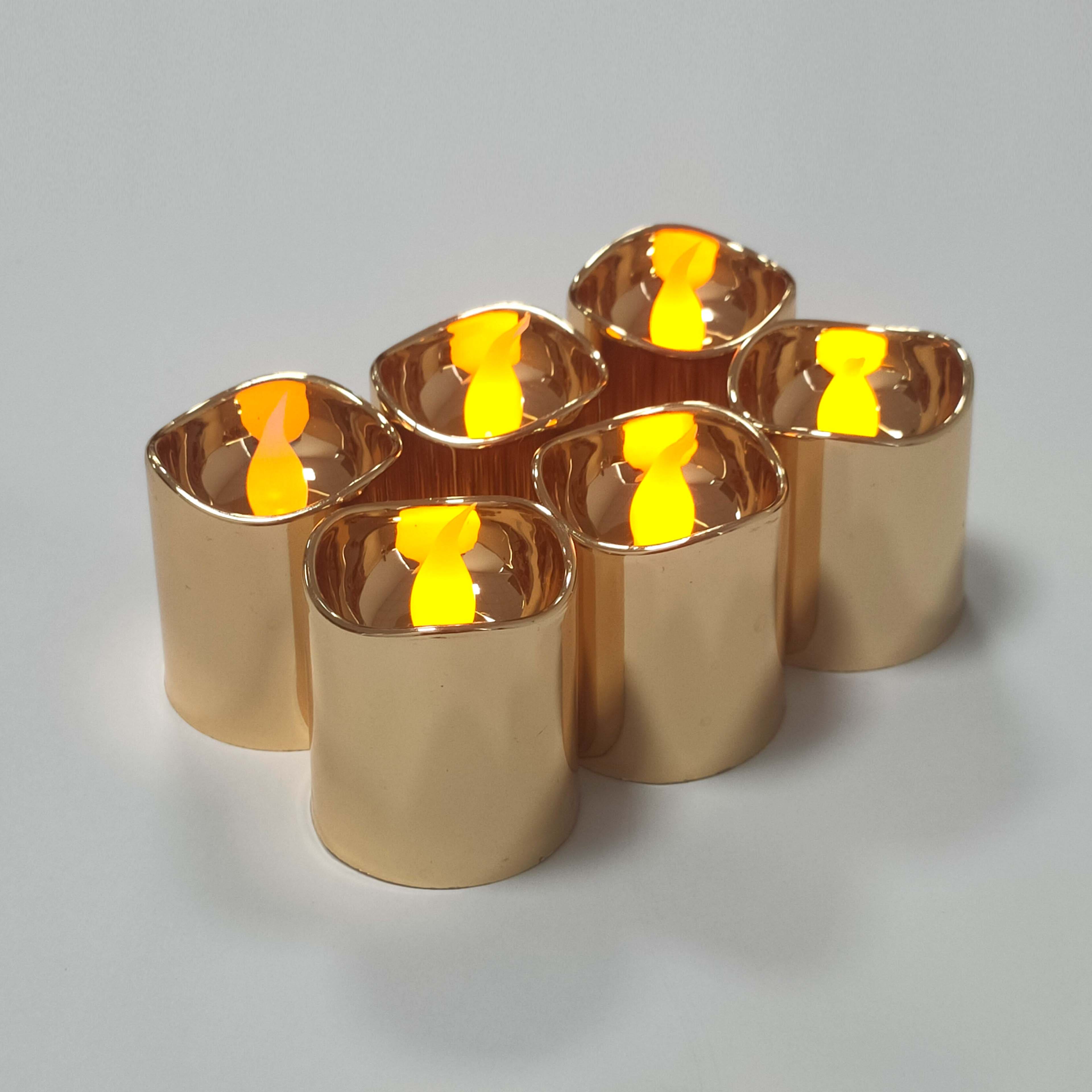 Gold LED Votives, 6ct. by Ashland&#xAE;