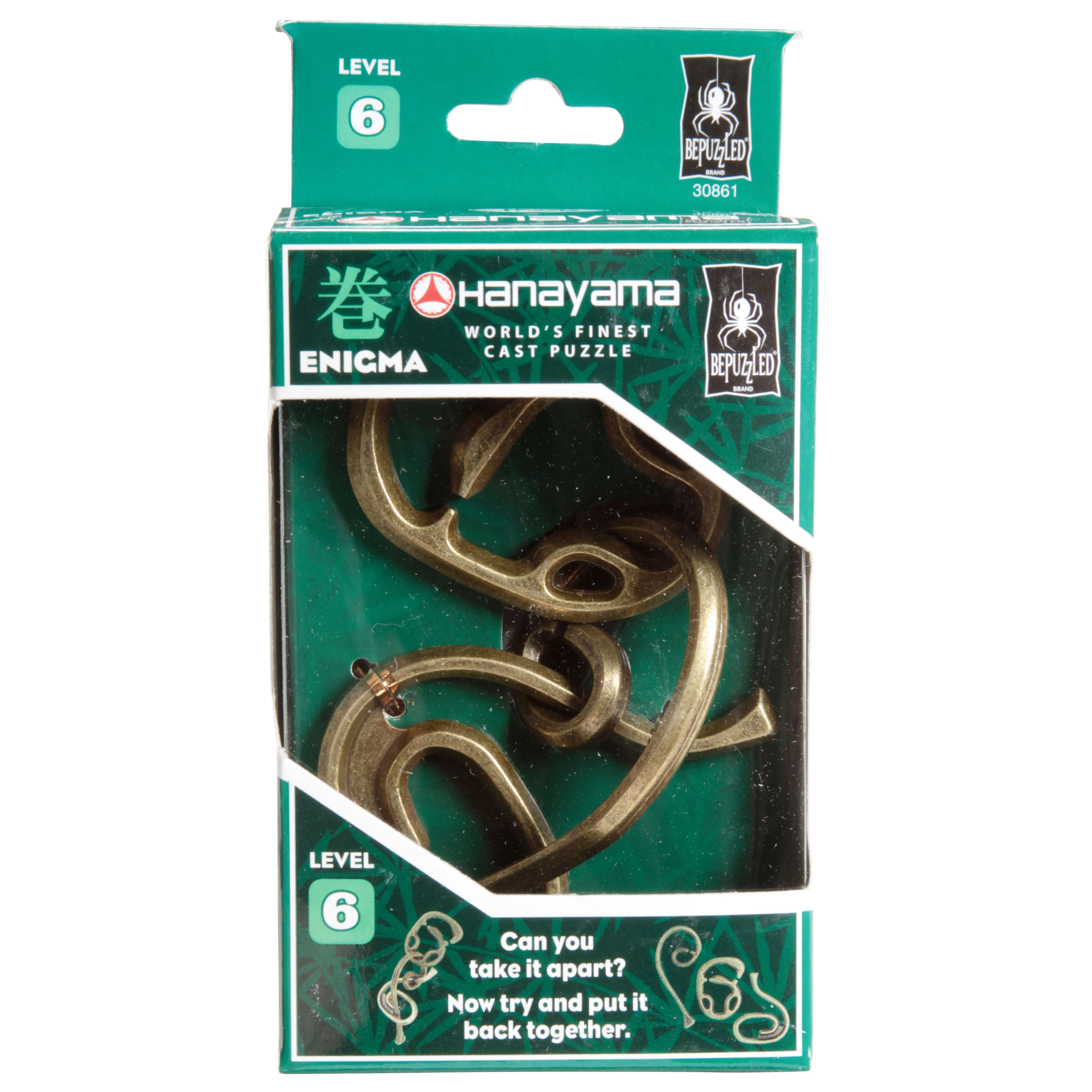 Hanayama Enigma Level 6 Cast Puzzle