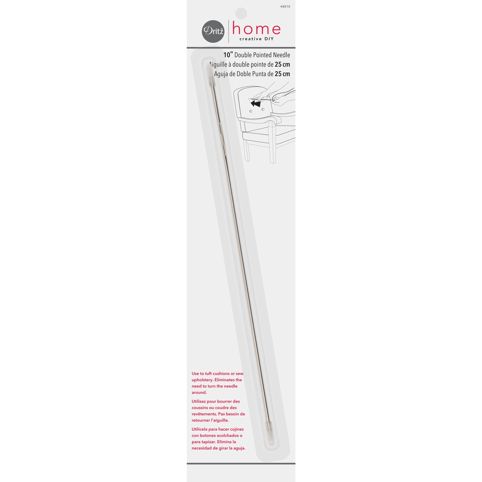 Dritz® Home 10" Double Point Hand Needle