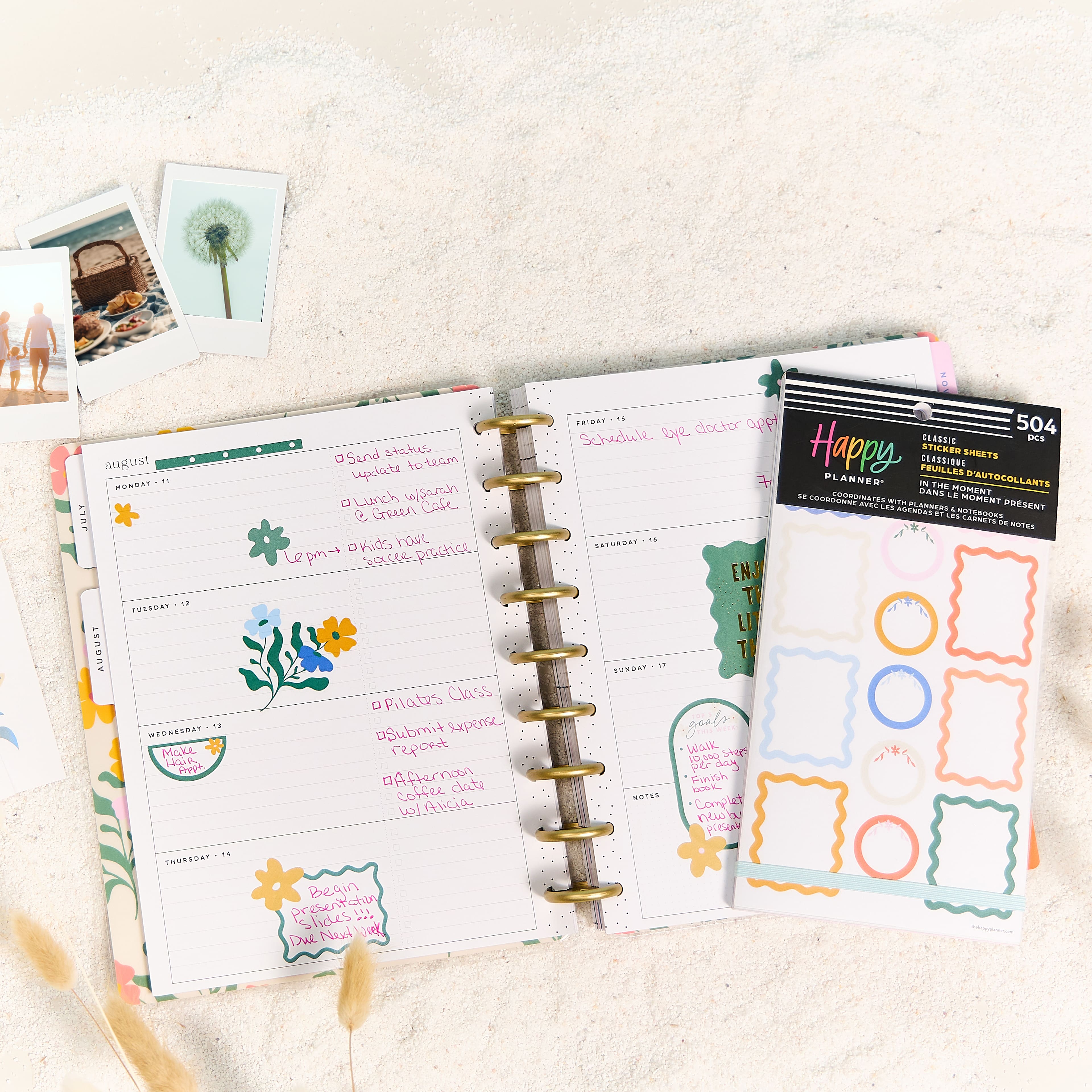 The Classic Happy Planner® In The Moment Stickers