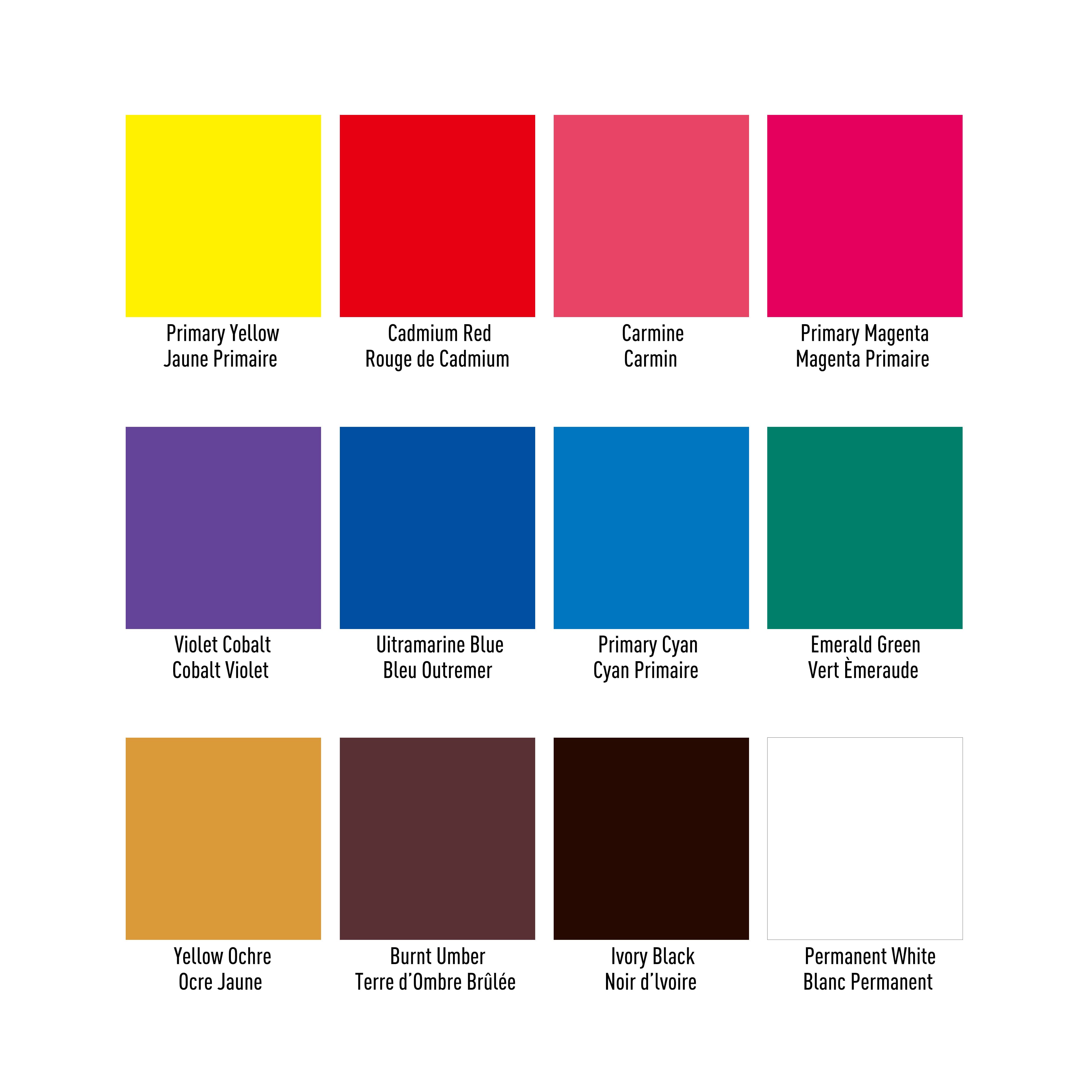 12 Colour Gouache Paint Set by Artist's Loft™ | Michaels