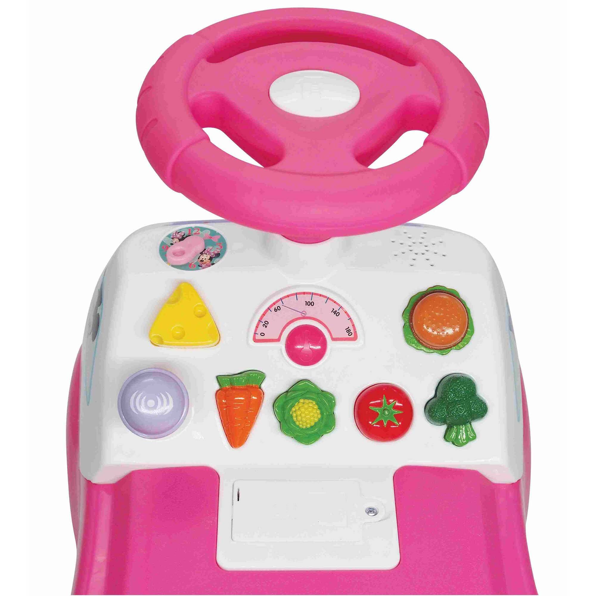 Kiddieland Disney® Minnie Mouse Lights N' Sounds Happy Kitchen Ride-On