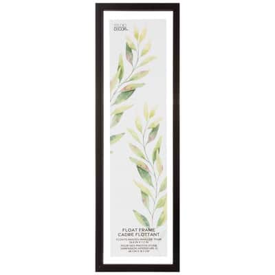 Black Panoramic 26.8" x 7.2" Float Frame by Studio Décor® image