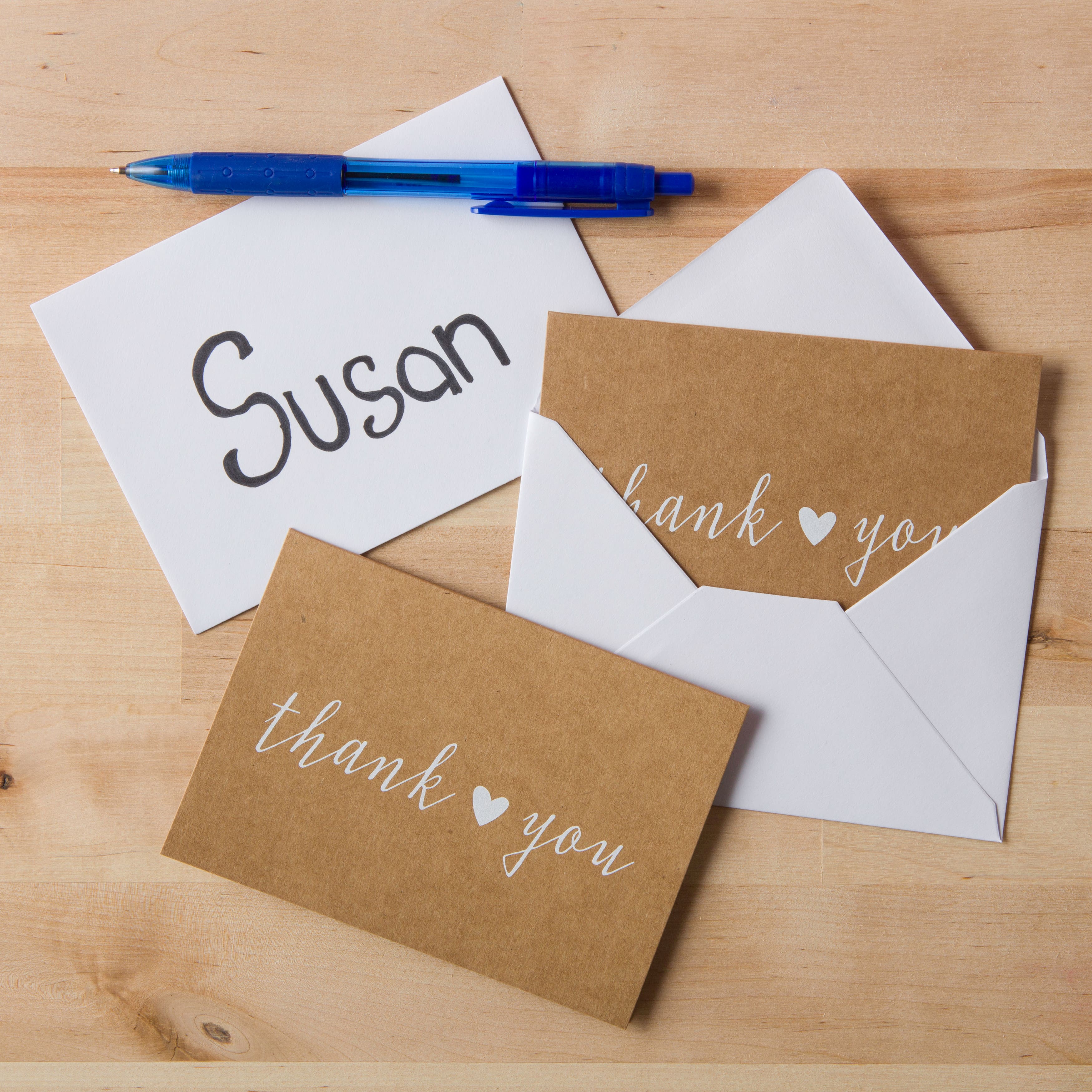 Thanks Cards & Envelopes by Recollections™, 4.25" x 5.5"