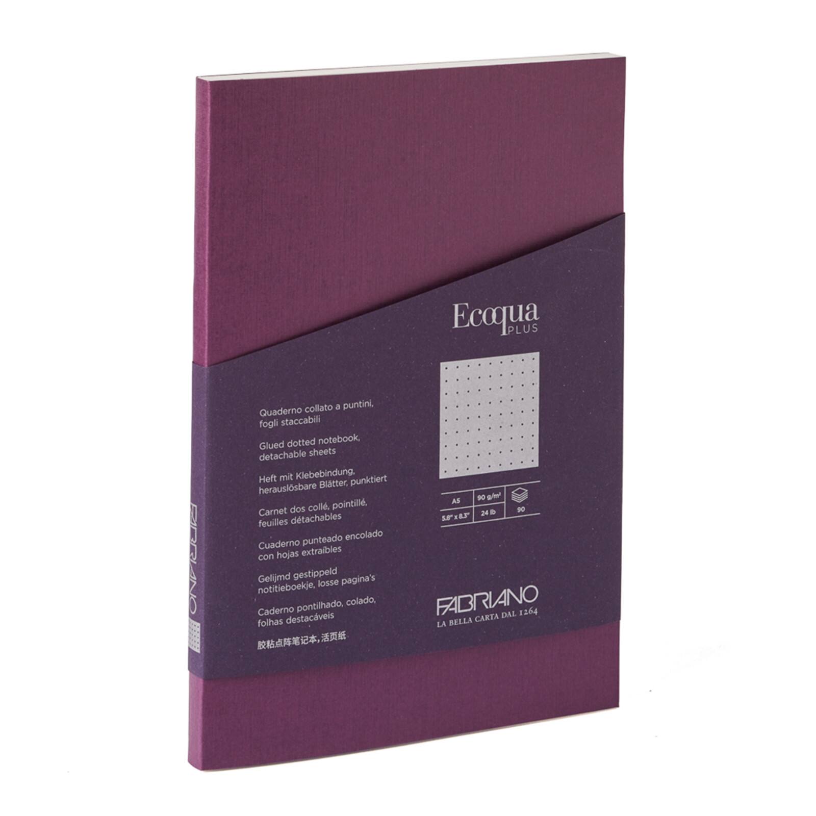 Fabriano® Ecoqua Plus Dotted A5 GlueBound Notebook Michaels