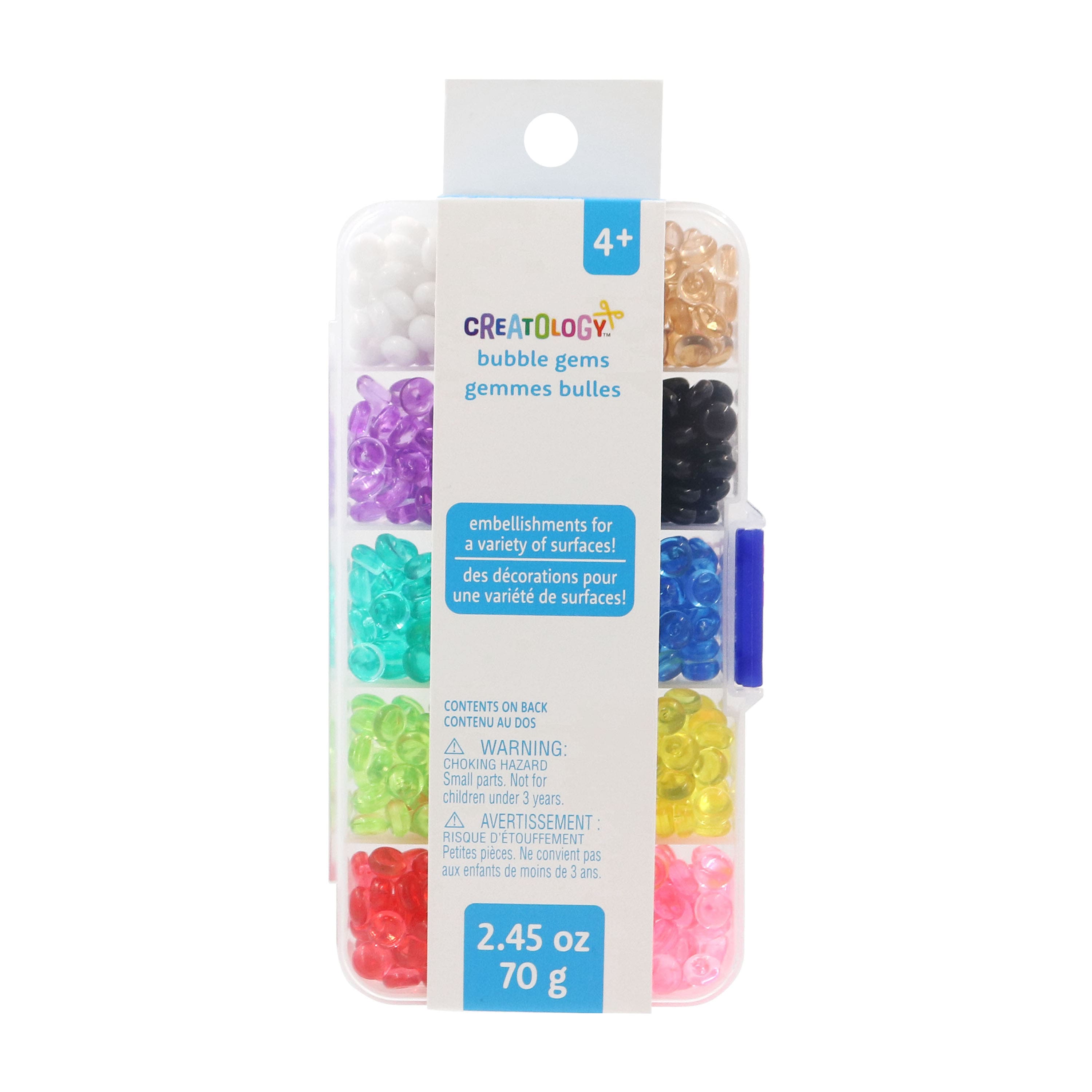 Bubble Gems 10 Compartment Box by Creatology™