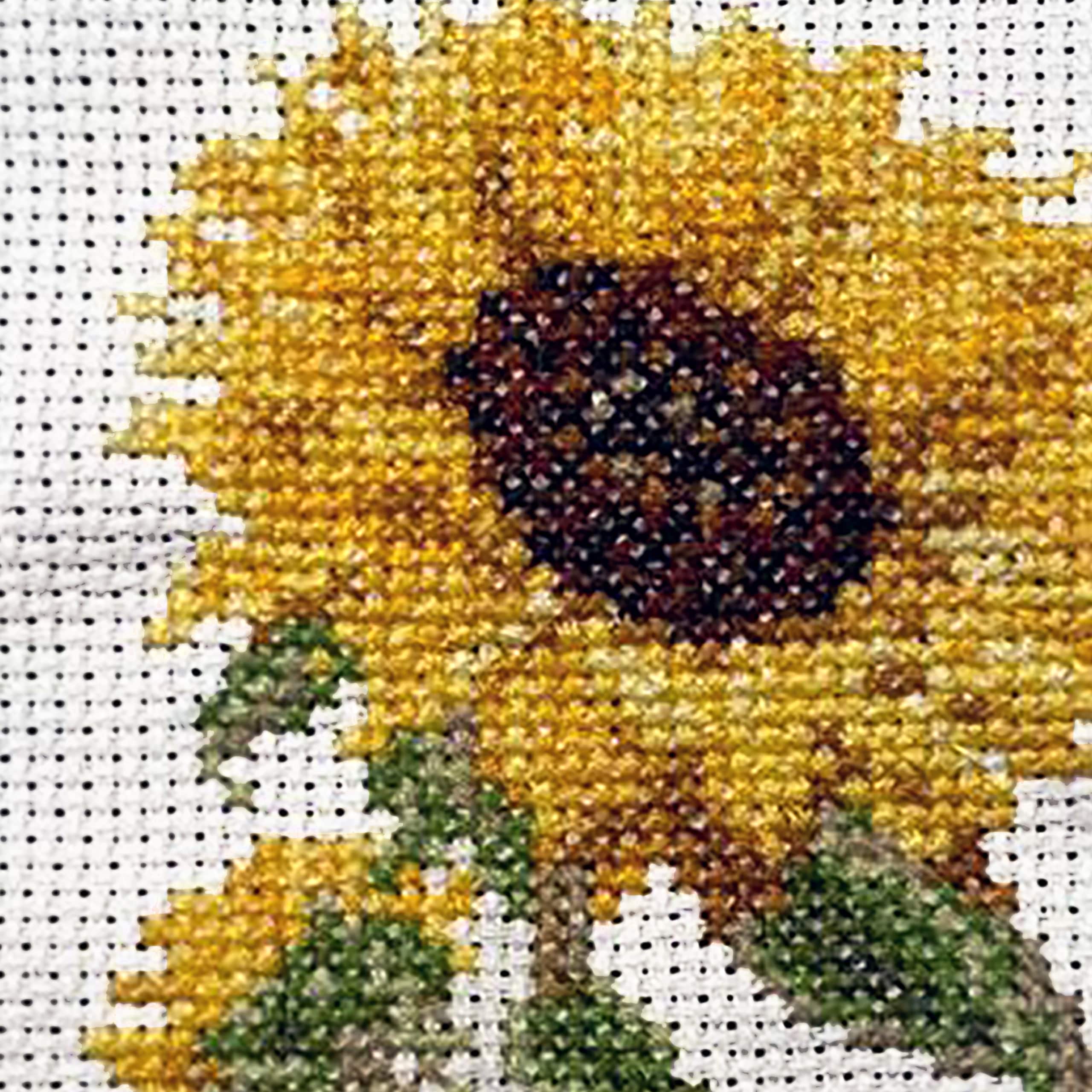Dutch Stitch Brothers® Sunflower Counted Cross Stitch Kit