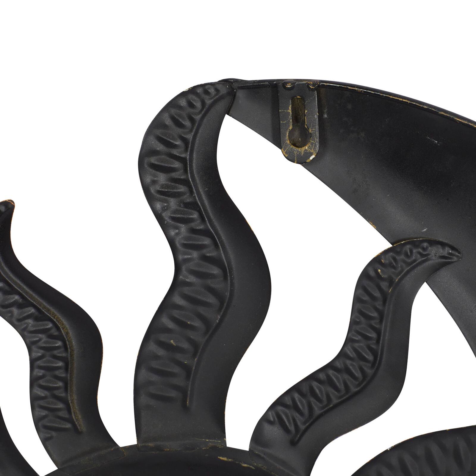 Red Metal Rustic Wall Decor, 20"