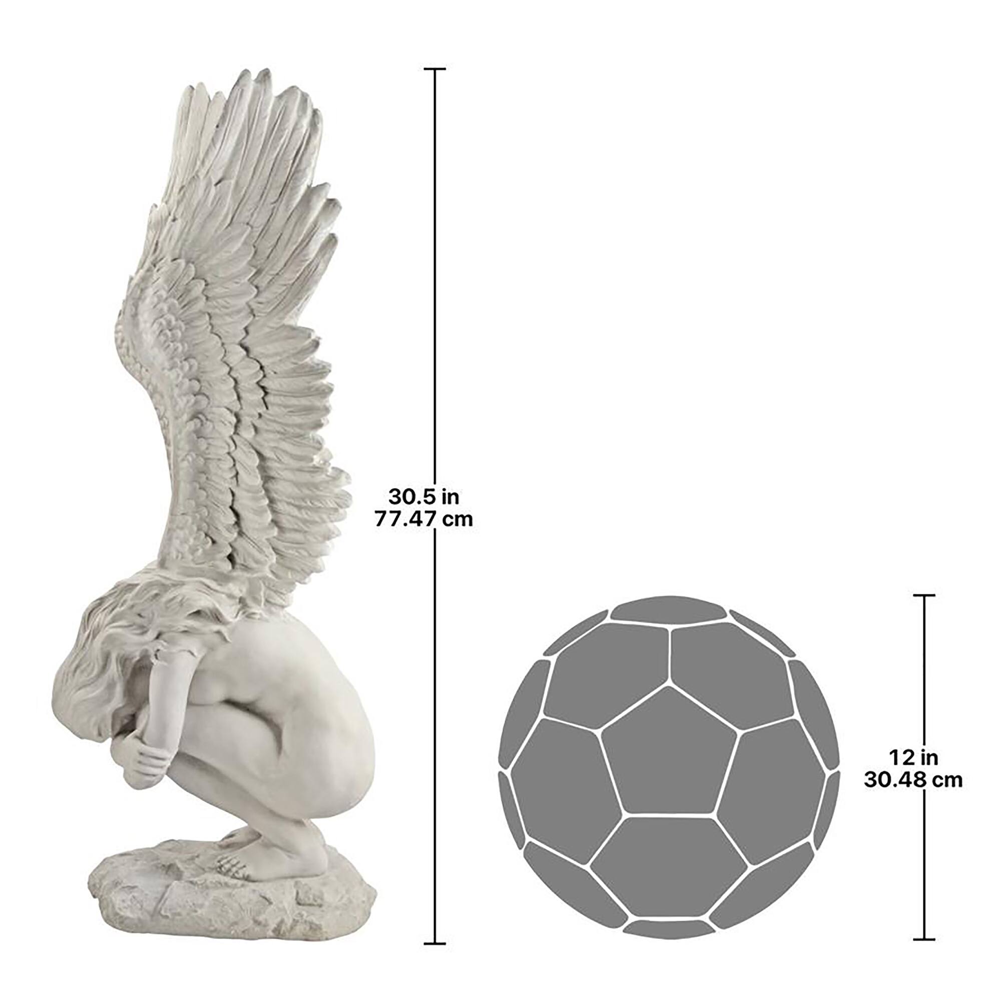 Design Toscano 30.5&#x22; Remembrance &#x26; Redemption Angel Sculpture