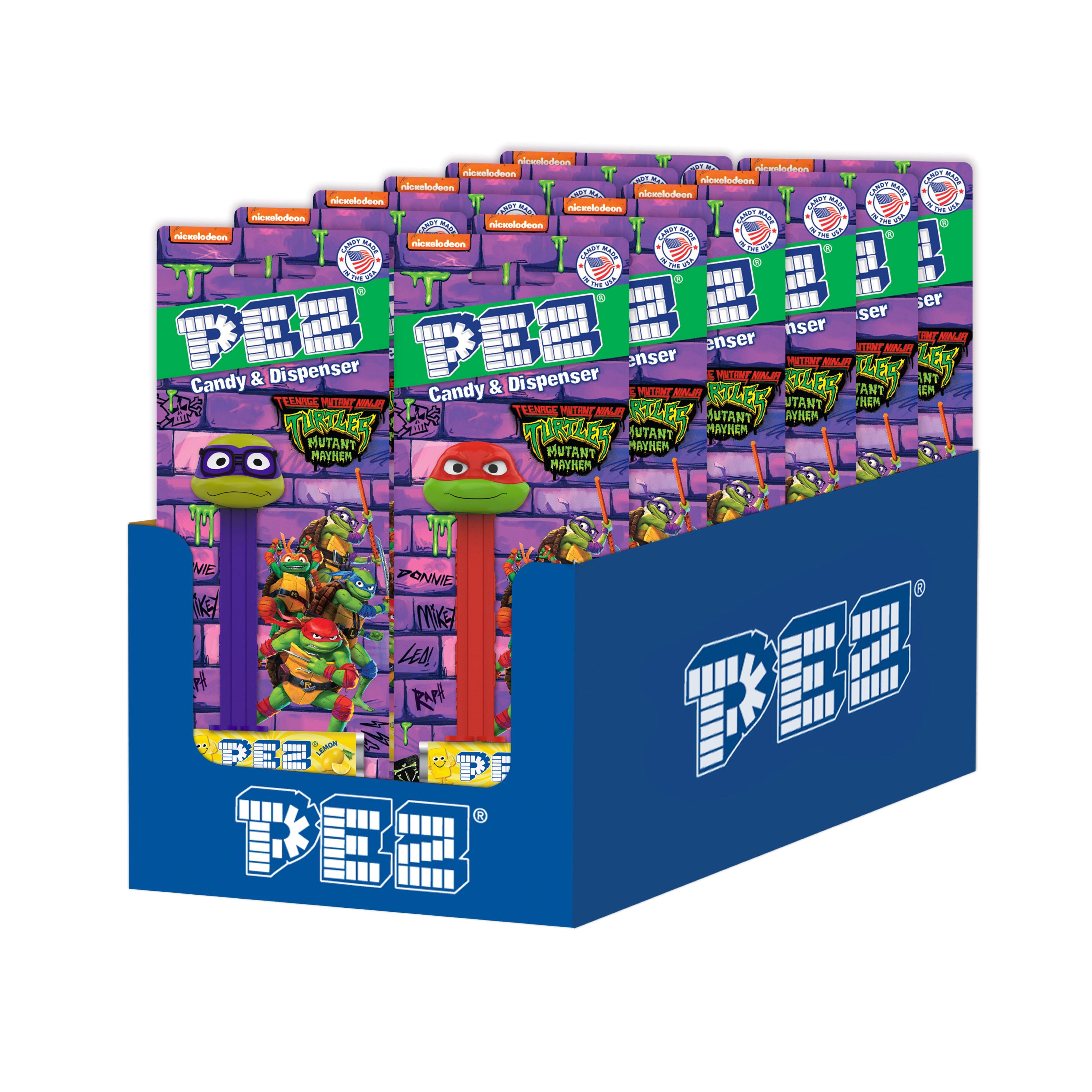 Assorted Pez&#xAE; TMNT Mutant Mayhem Candy &#x26; Dispenser, 1pc.