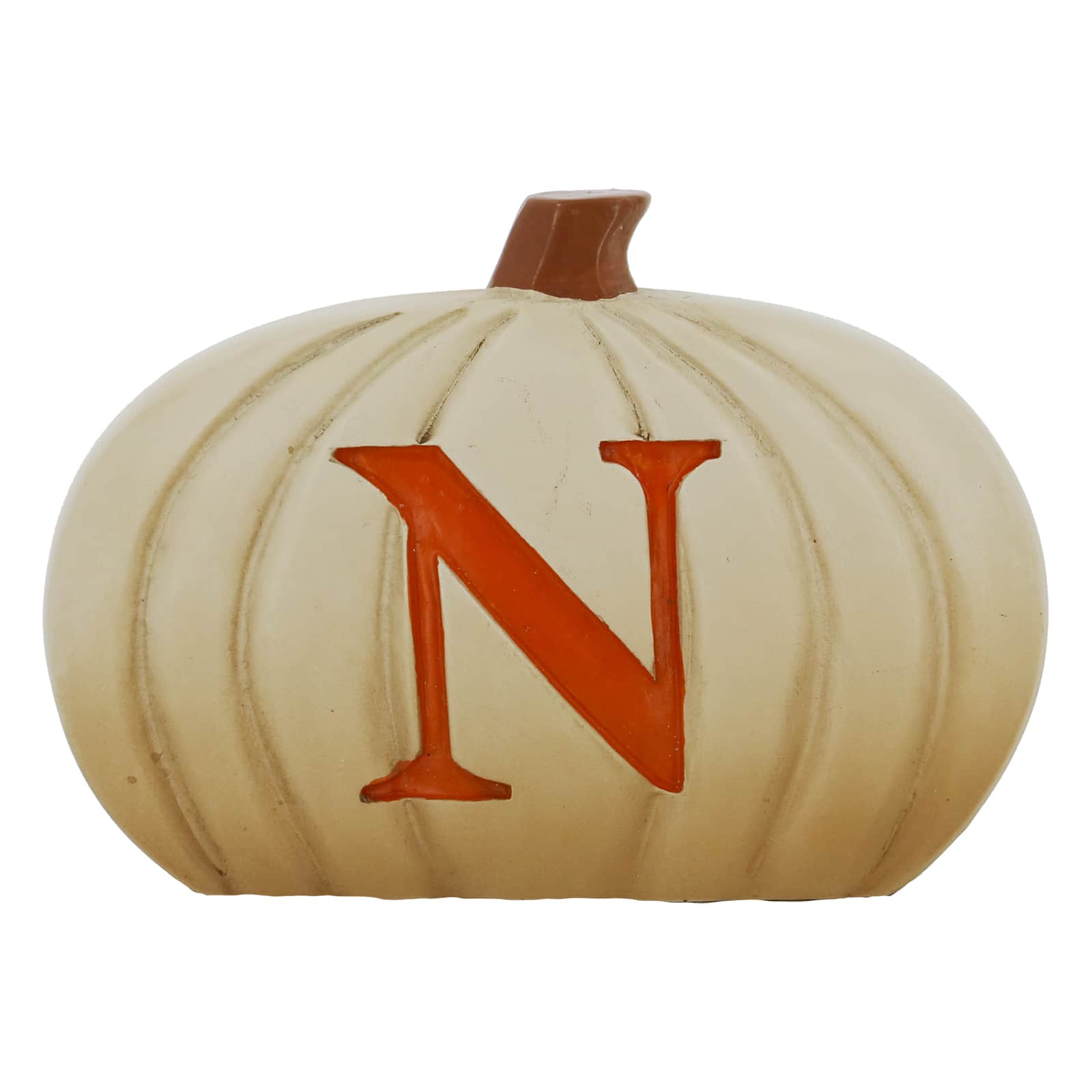 Monogram Pumpkin Tabletop D&#xE9;cor by Ashland&#xAE;