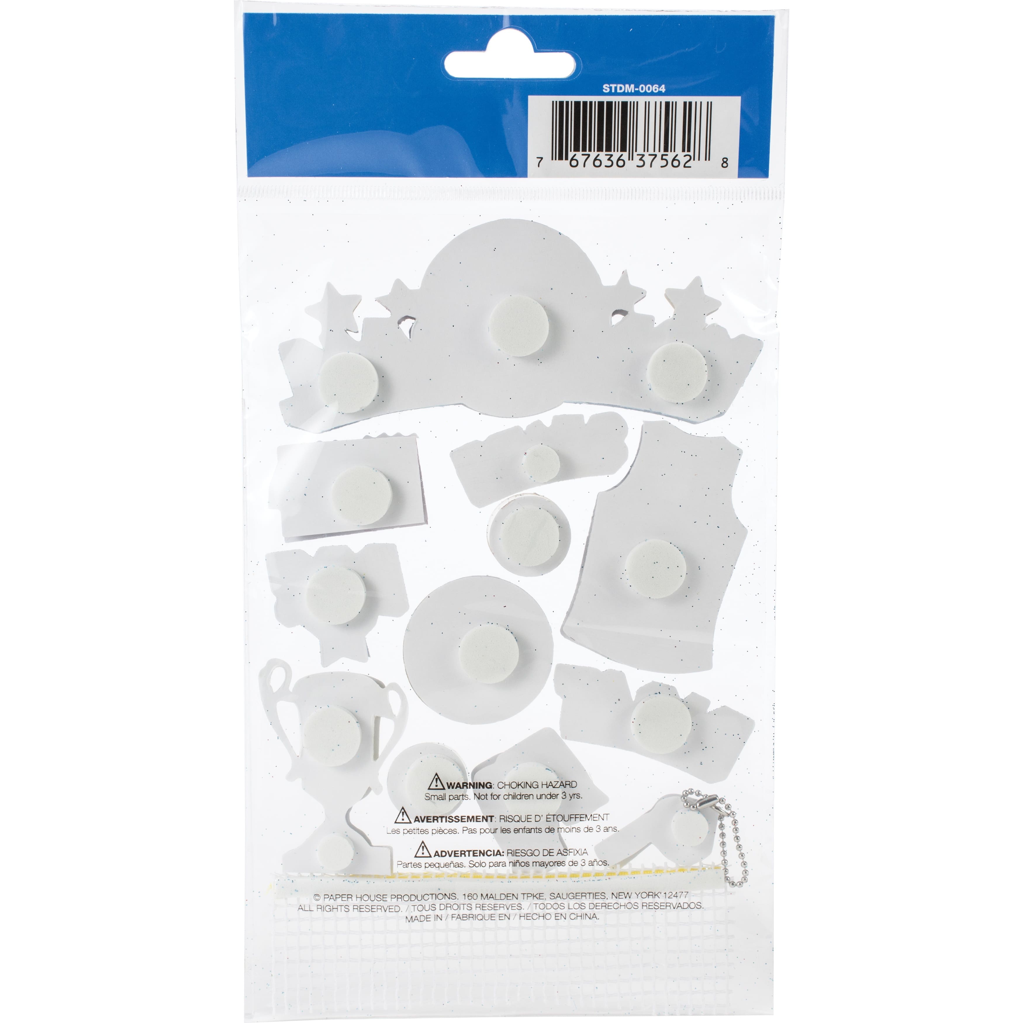 Paper House&#xAE; Volleyball 3D Stickers