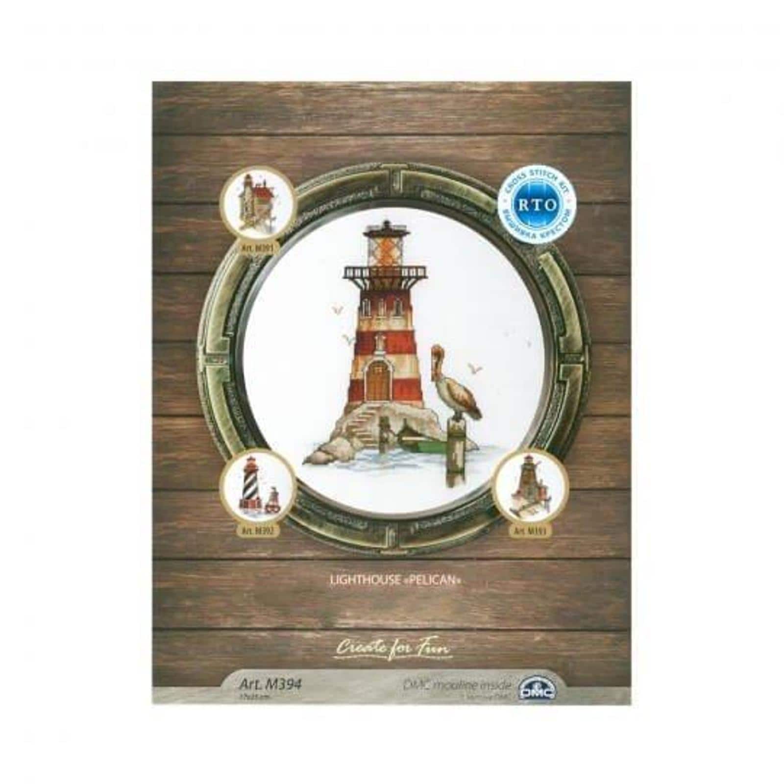 RTO Cross-Stitch Kit "Lighthouse "Pelikan"