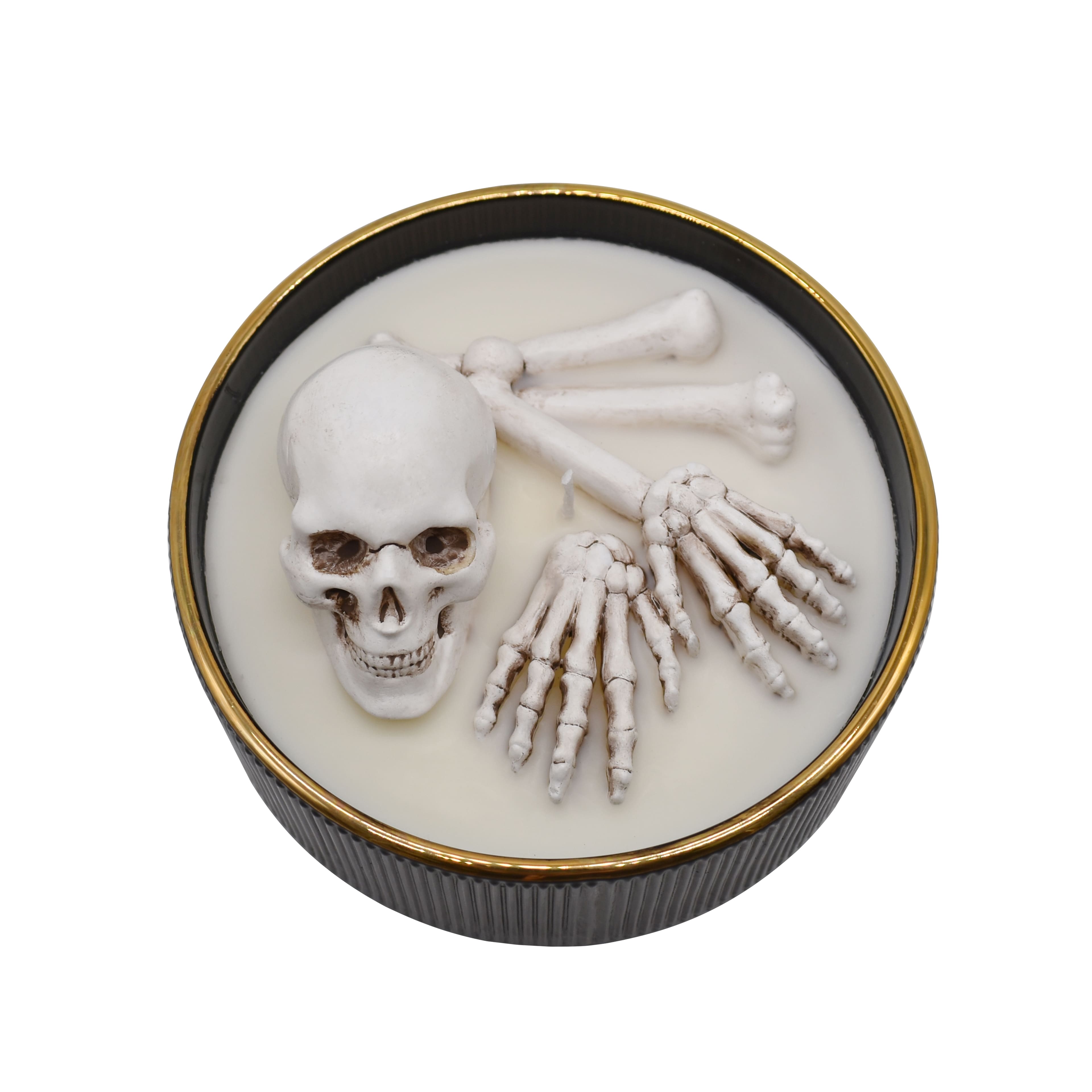 Skull &#x26; Bones Tombstone Twilight Scented Jar Candle by Ashland&#xAE;
