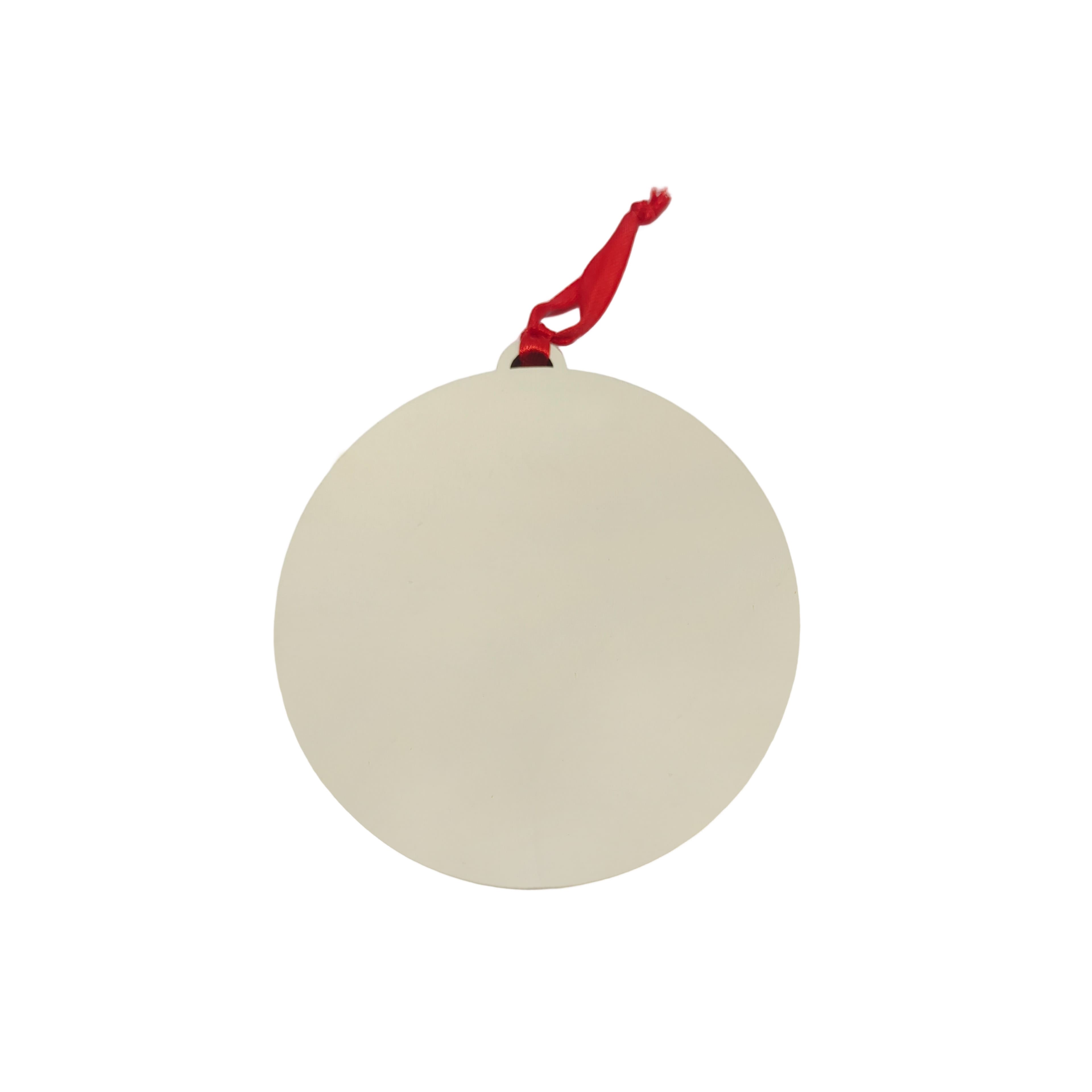 4.25&#x22; DIY Wood Quilted Circle Ornament by Make Market&#xAE;