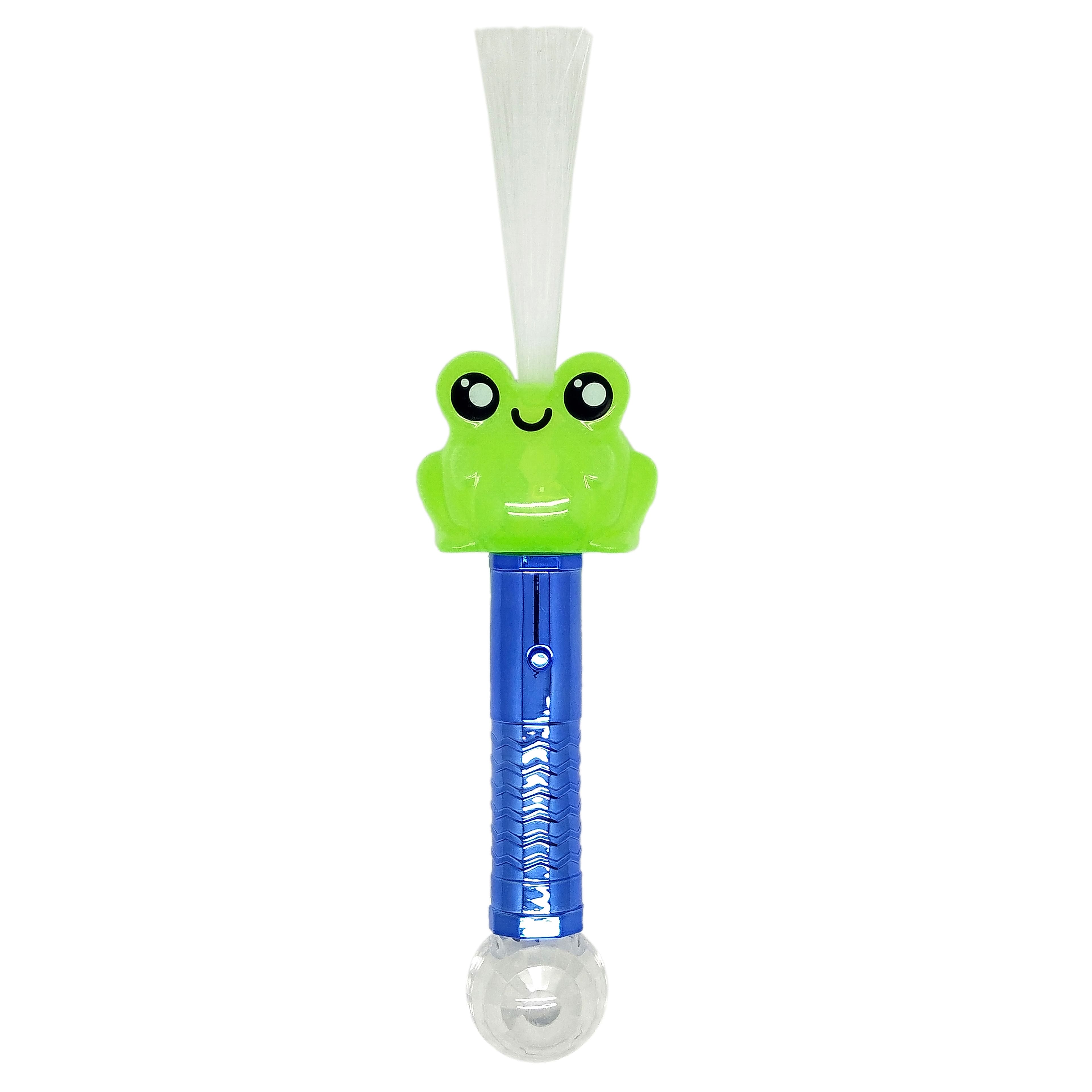 Green Frog Light Up Fibre Optic Wand by Creatology&#x2122; Fab Finds