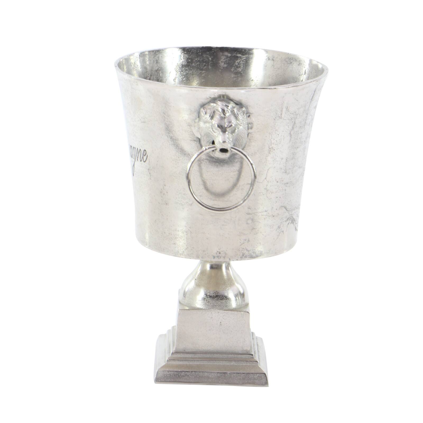 16&#x22; Silver Champagne Bucket