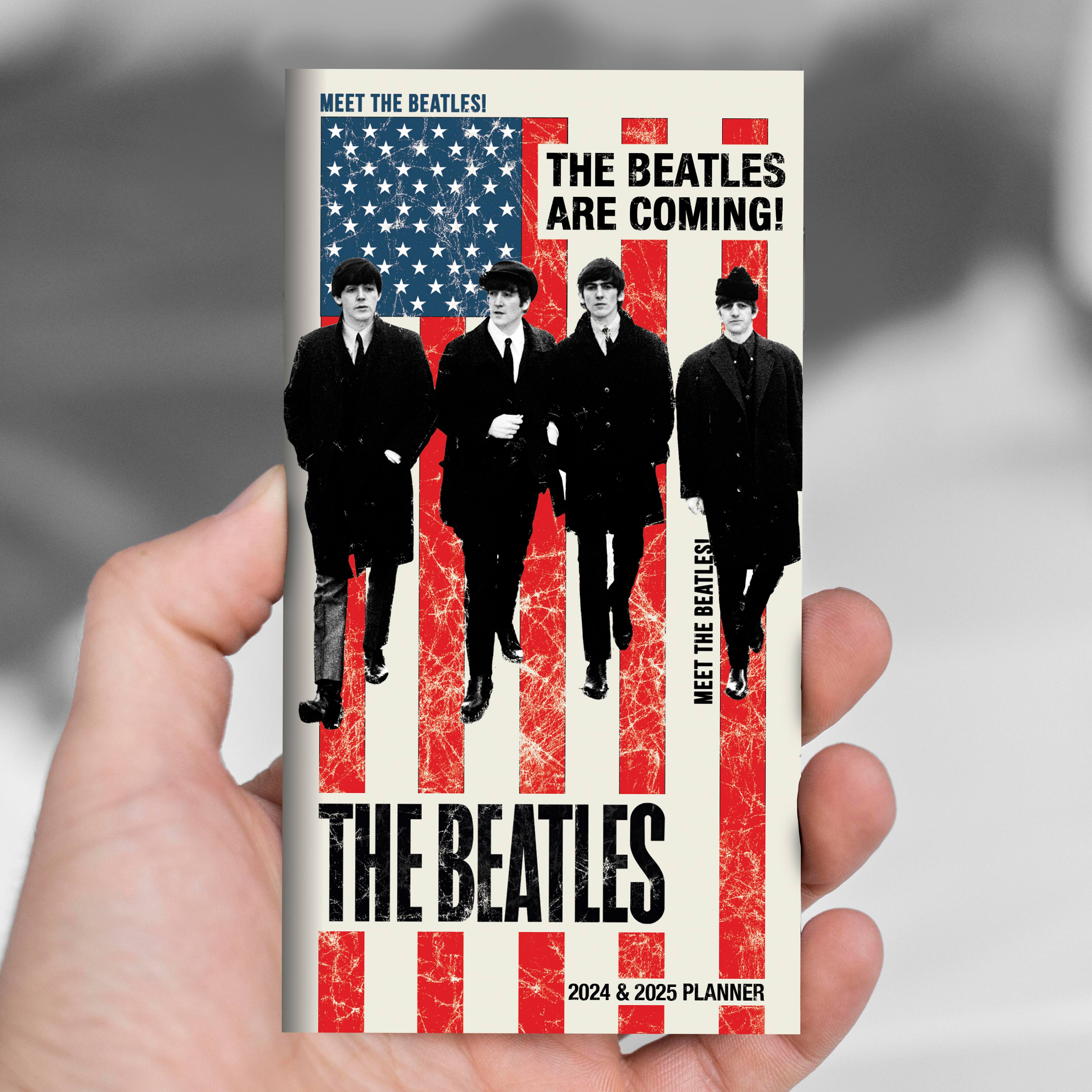 TF Publishing 2024-2025 The Beatles Small Monthly Pocket Planner