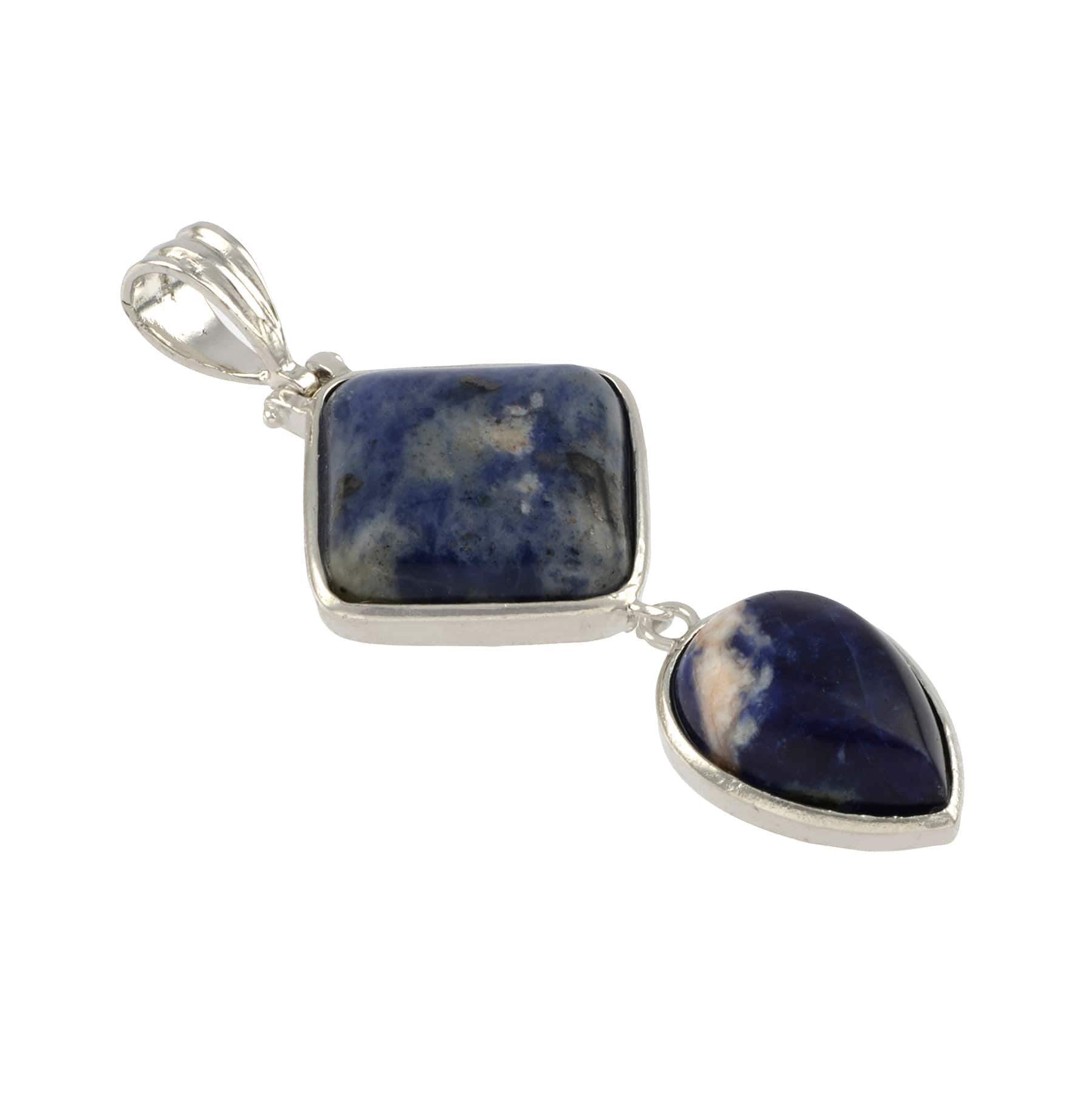 Sodalite Rhombus & Teardrop Pendant by Bead Landing™