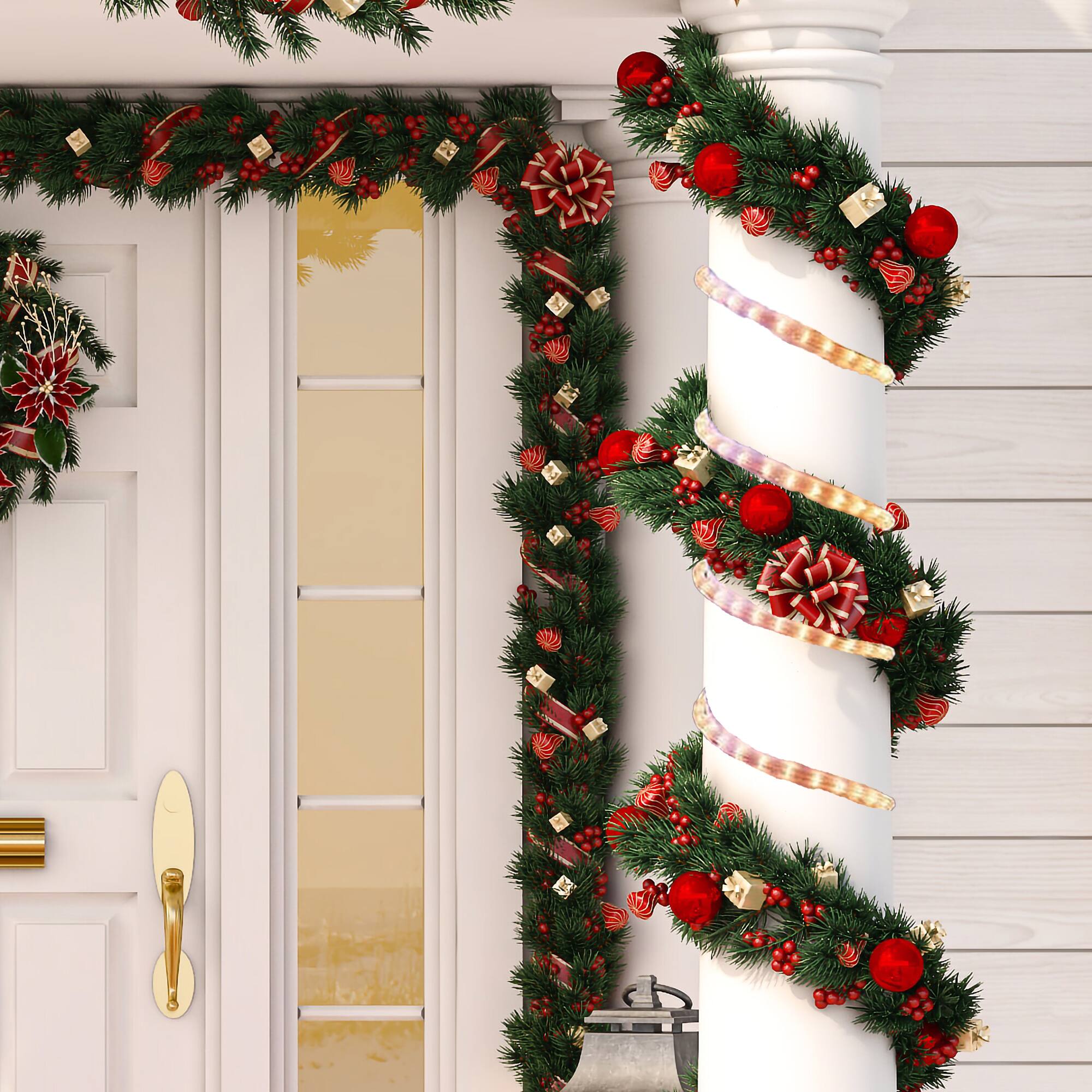 Incandescent Christmas Rope Lights - 18' - Clear