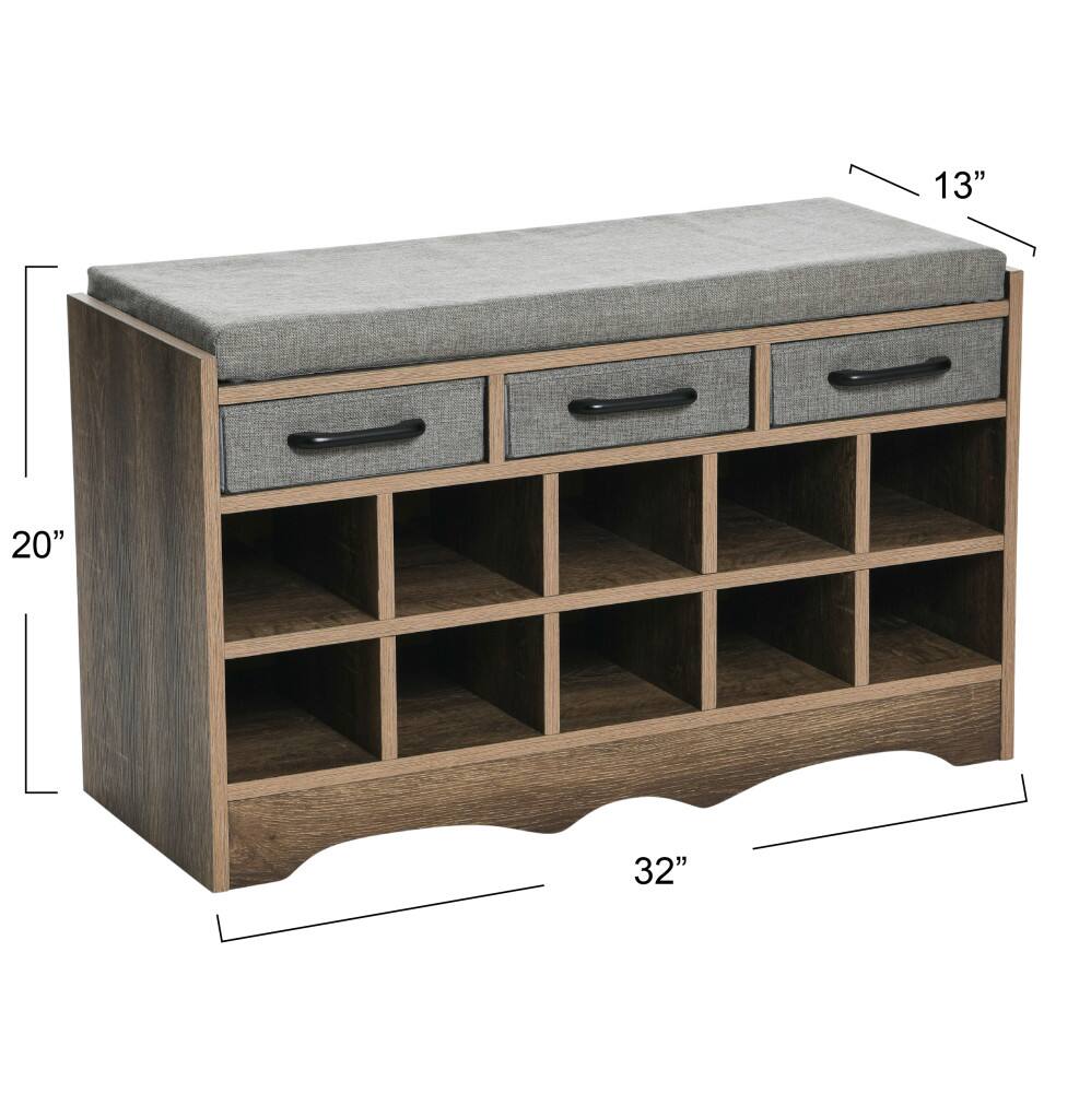 Household Essentials 32&#x22; Storage Bench