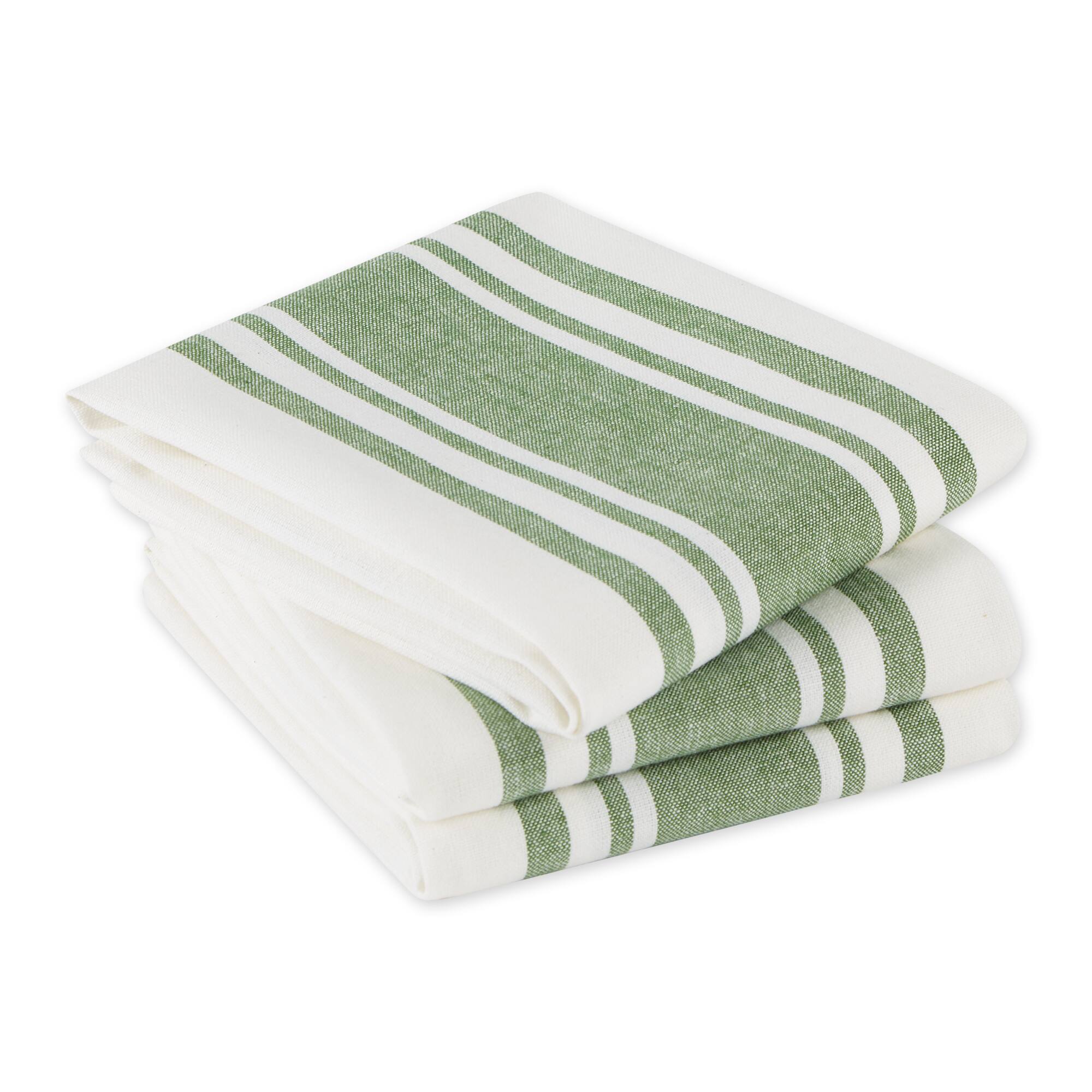 DII Stone Chef Stripe Dishtowel (Set of 3)