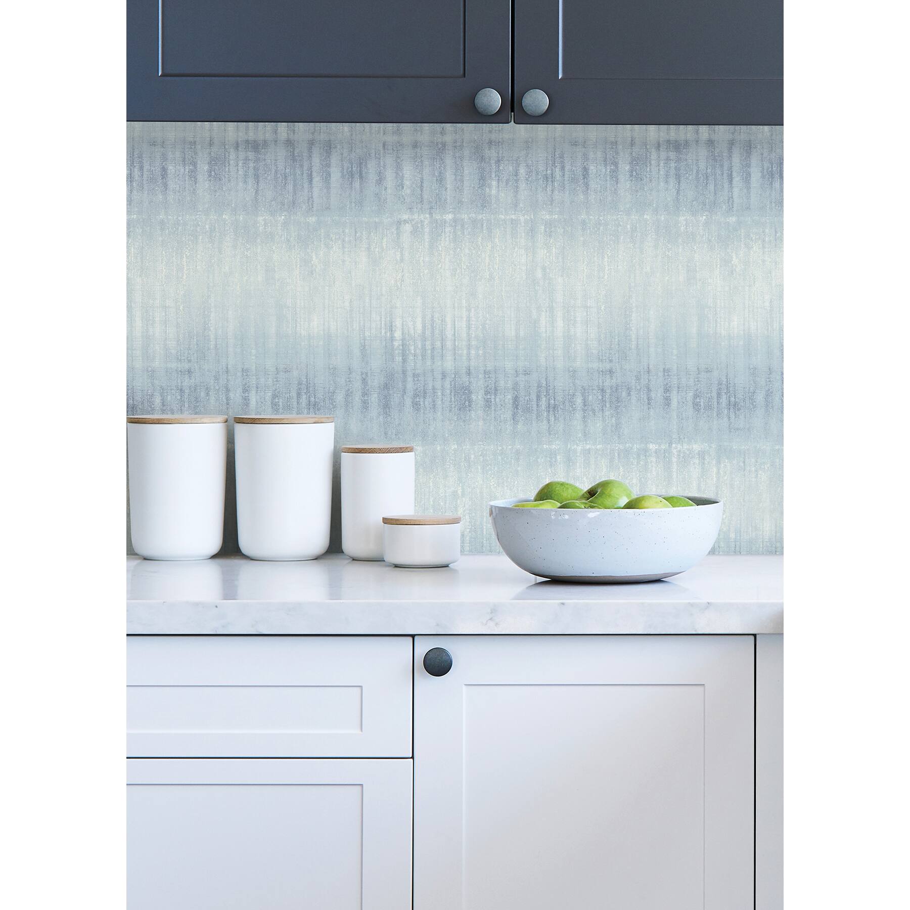 InHome Sanctuary Blue Peel &#x26; Stick Wallpaper