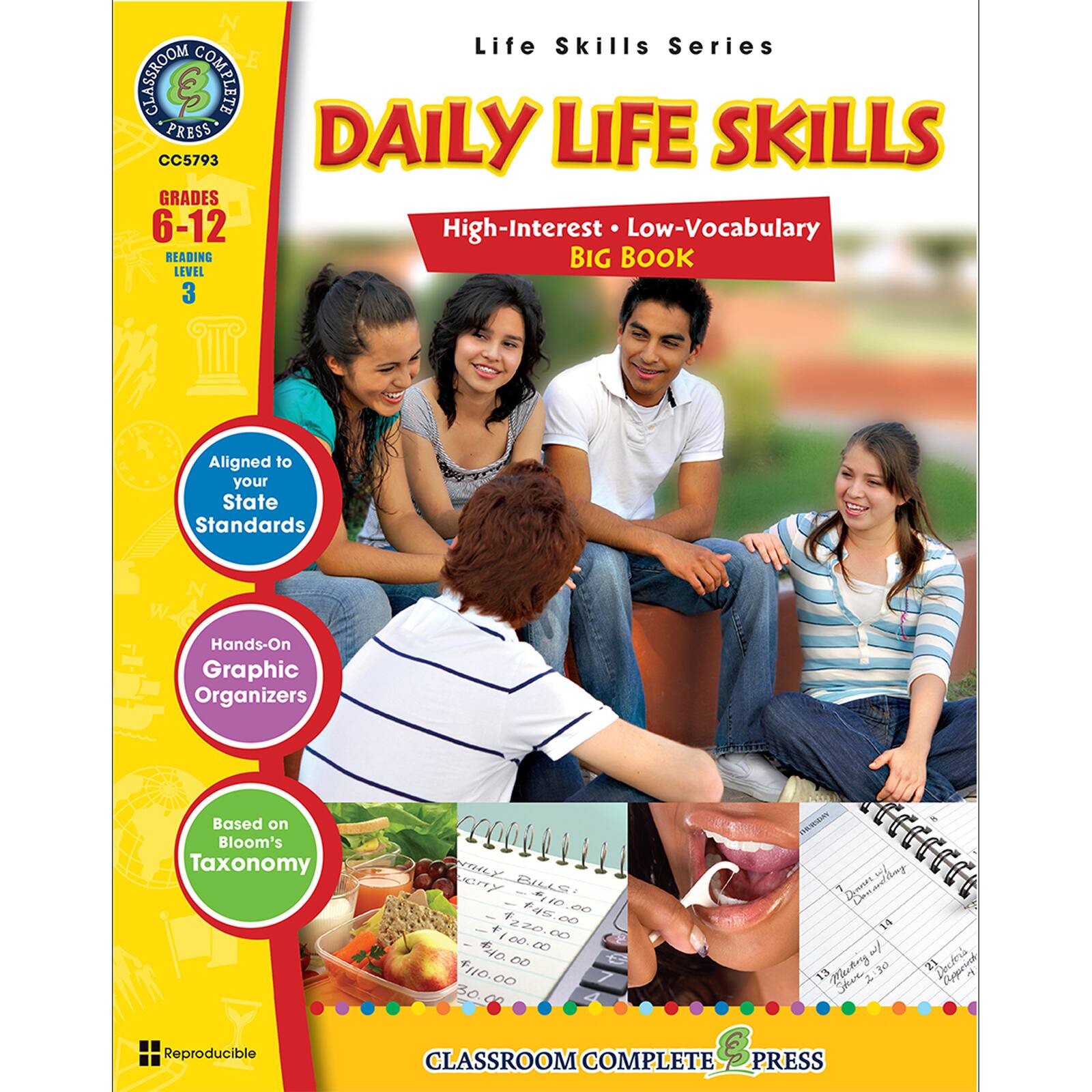 Find the Classroom Complete Press Daily Life Skills Big Book, Level 3 at Michaels