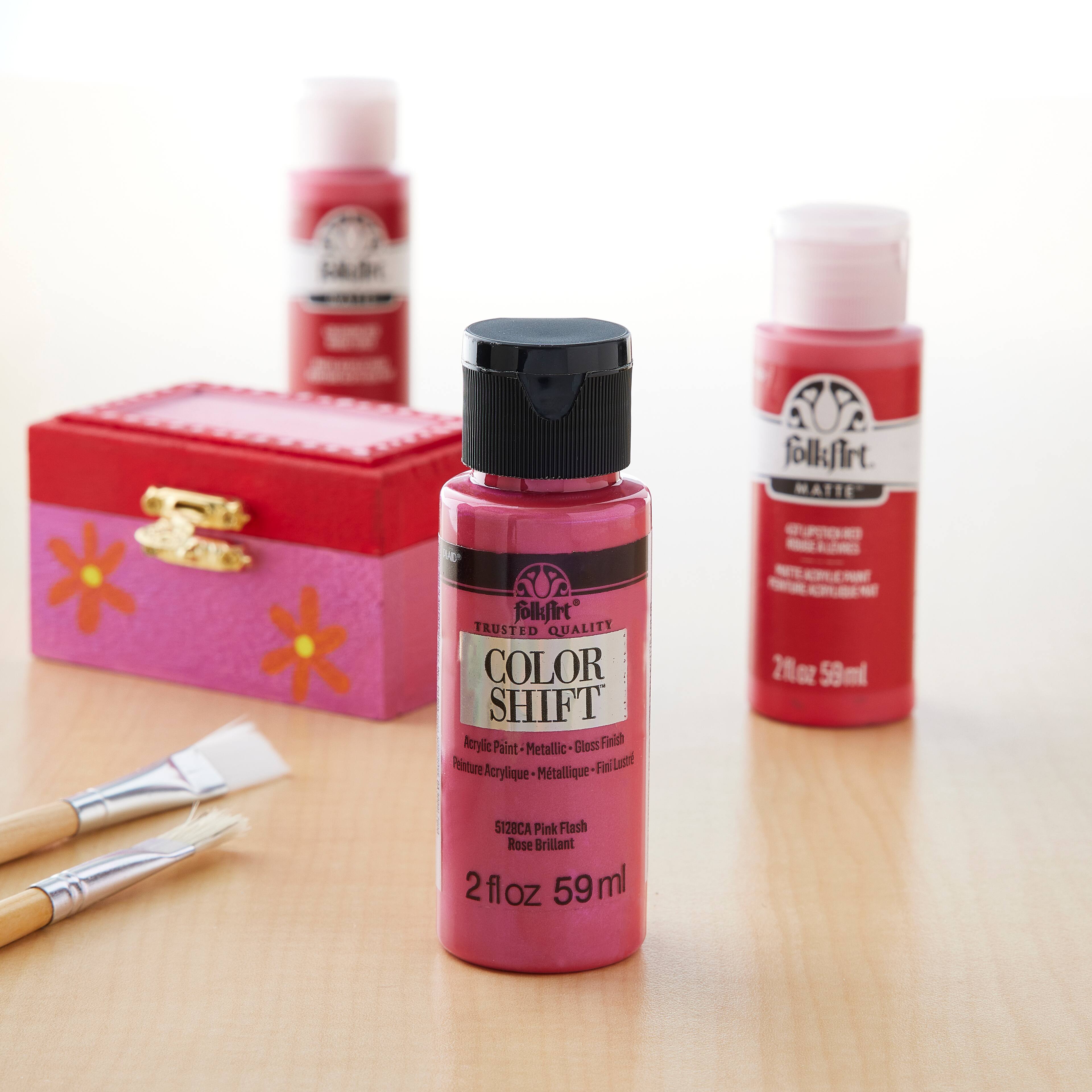 12 Pack: FolkArt&#xAE; Color Shift&#x2122; Gloss Finish Metallic Acrylic Paint