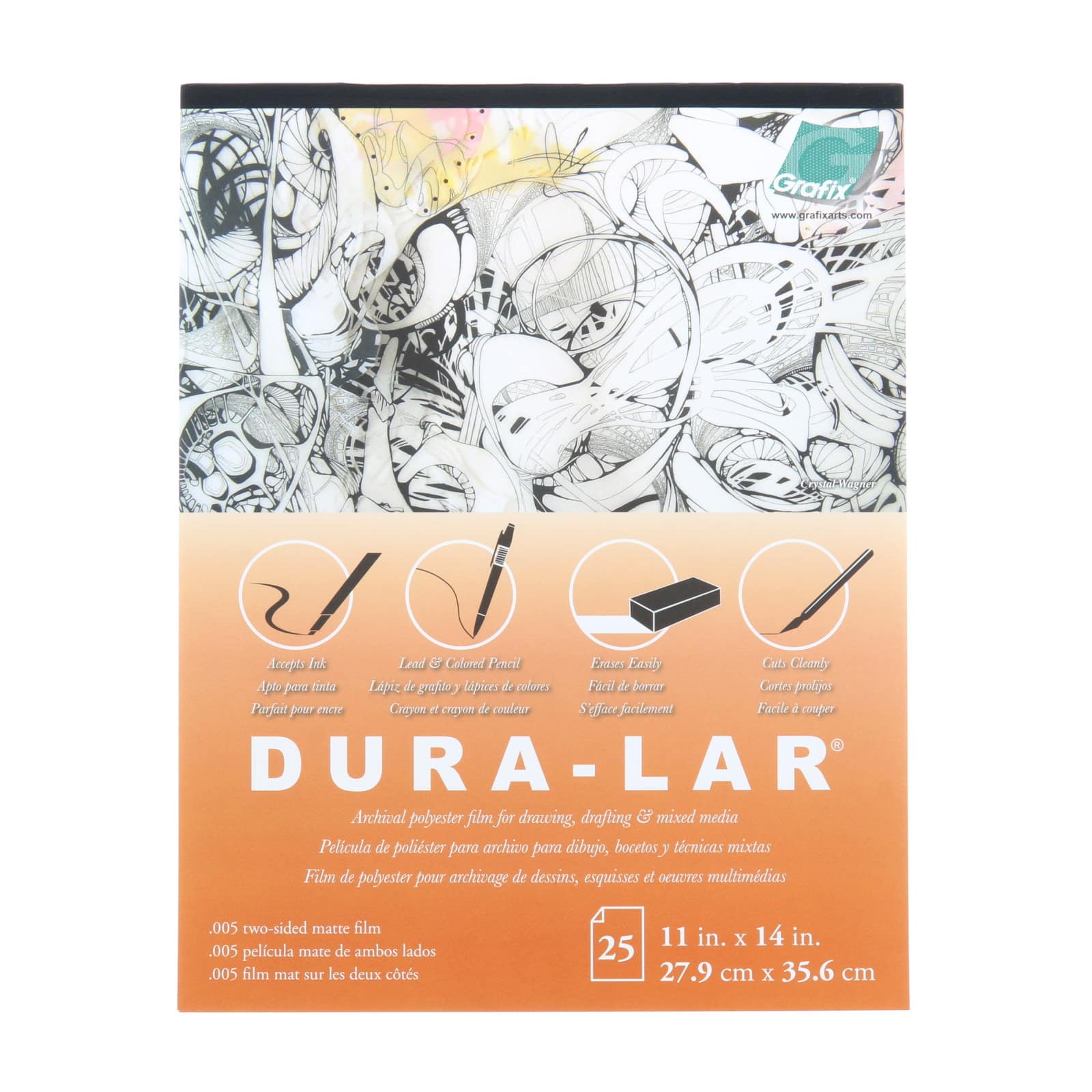 Grafix&#xAE; Dura-Lar&#x2122; 005 Matte Film Pad