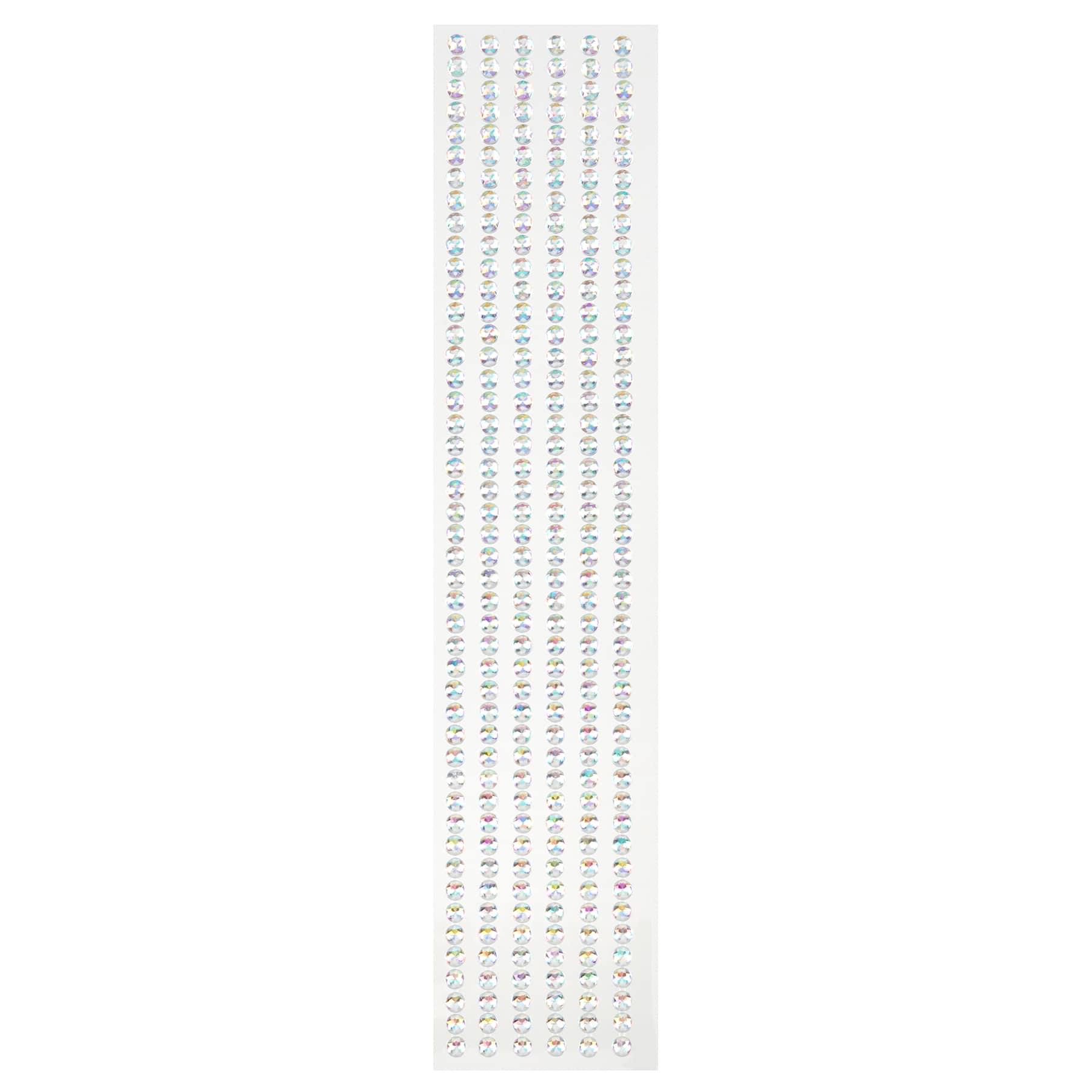 12 Packs: 6 ct. (72 total) Iridescent Clear Rhinestone Borders by Recollections&#x2122;