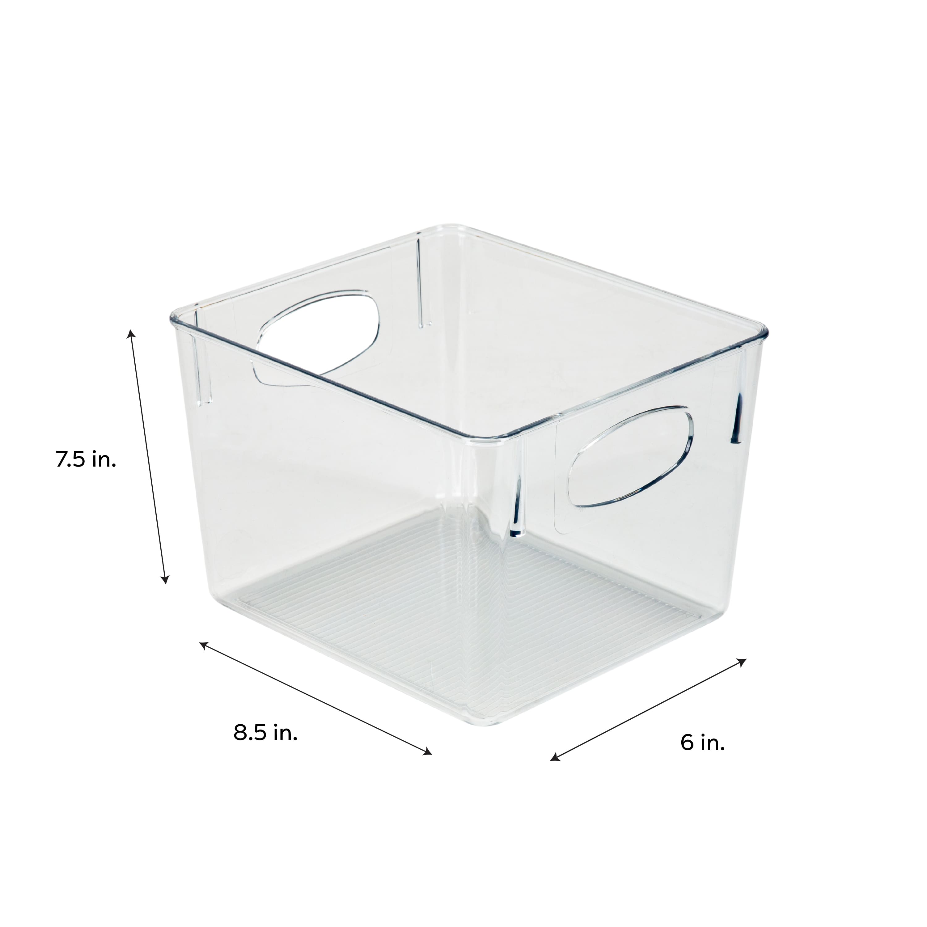 Simplify Medium Horizontal Clear Organizer