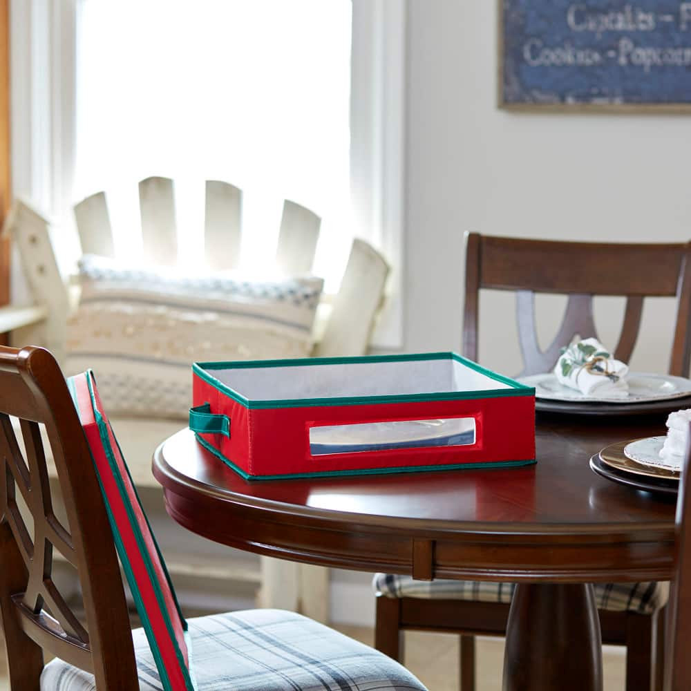 Household Essentials Plate Storage Box