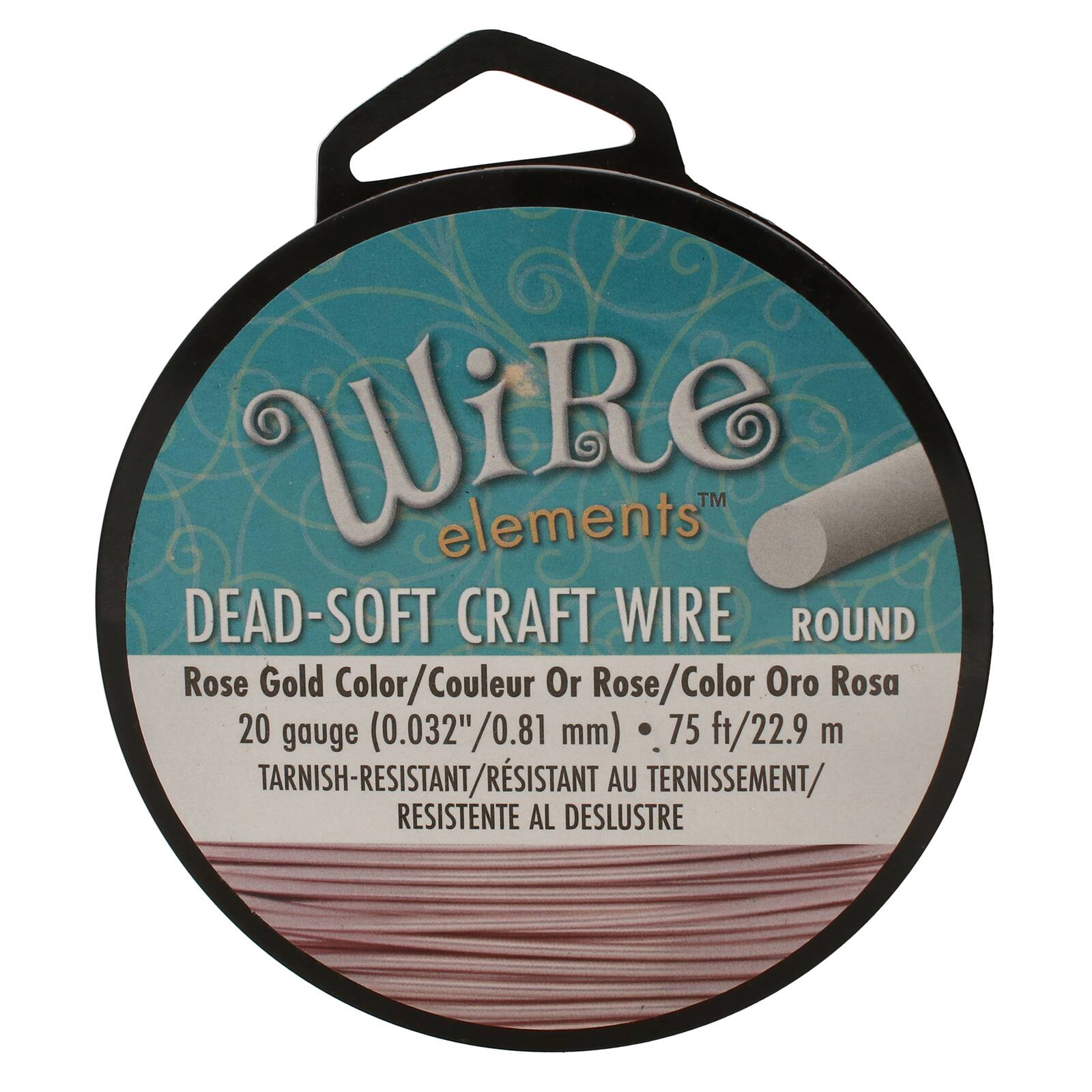 The Beadsmith&#xAE; Wire Elements&#x2122; 20 Gauge Tarnish Resistant Soft Temper Wire, 75ft.