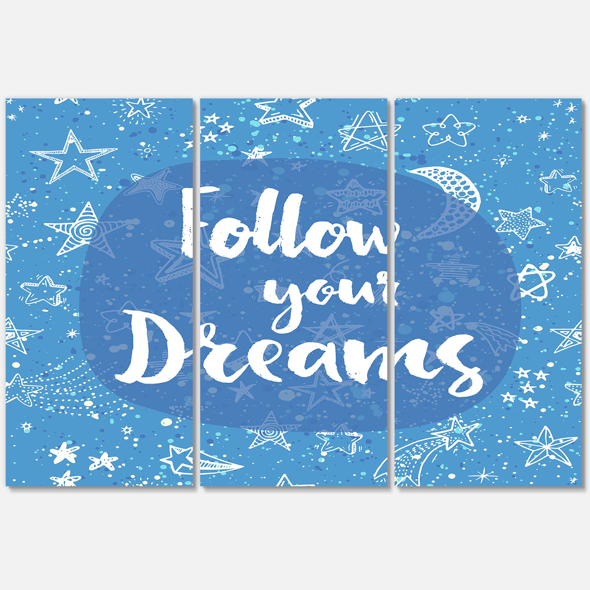 Designart - Follow Your Dreams II