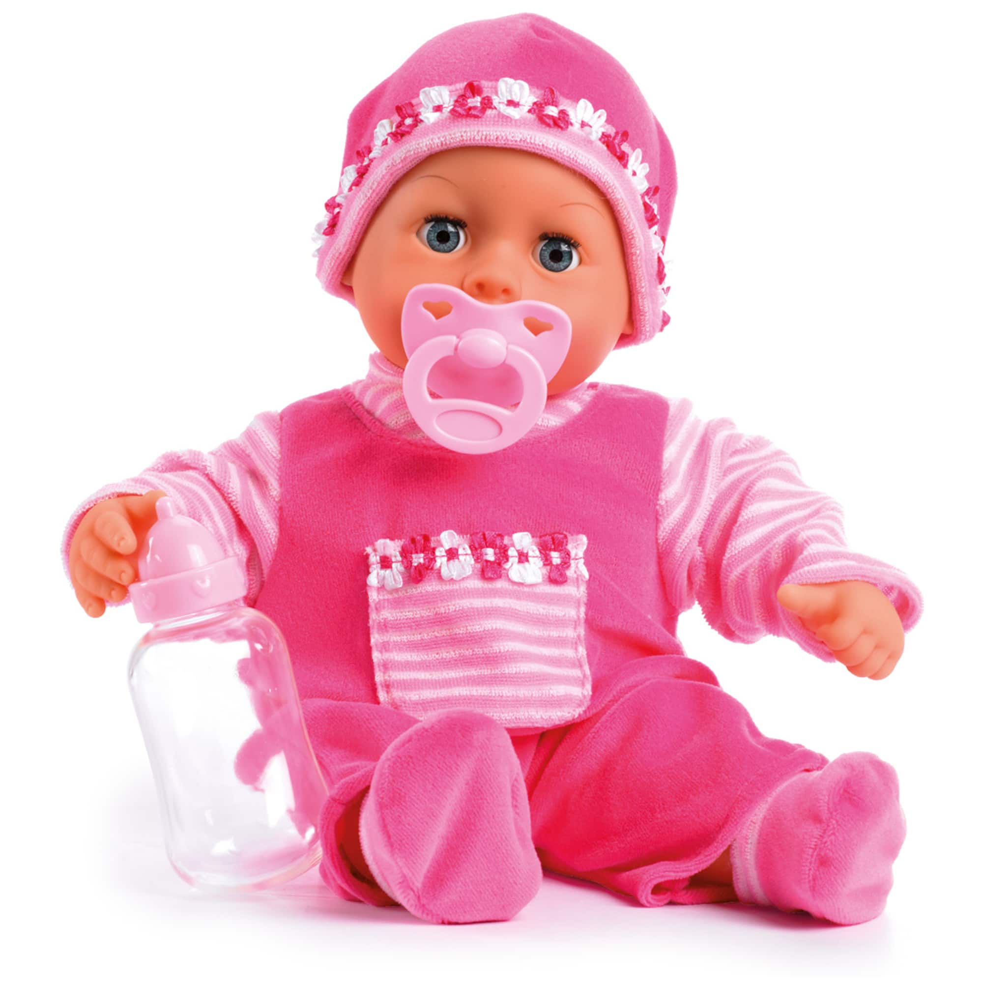 Bayer Design 15" Pink First Words Baby Doll