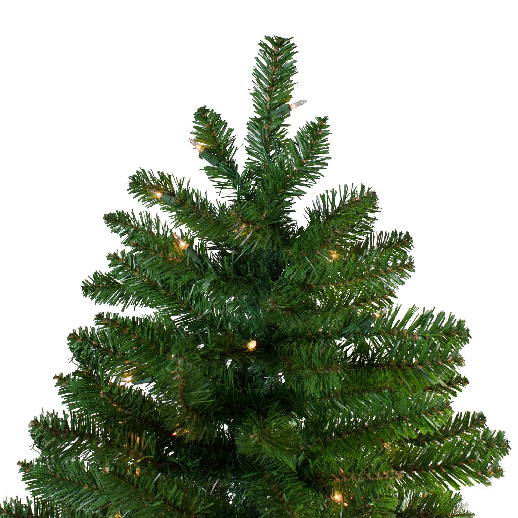 10ft. PreLit Everett Pine Artificial Christmas Tree, Clear Lights Pre Lit 10ft Christmas Tree