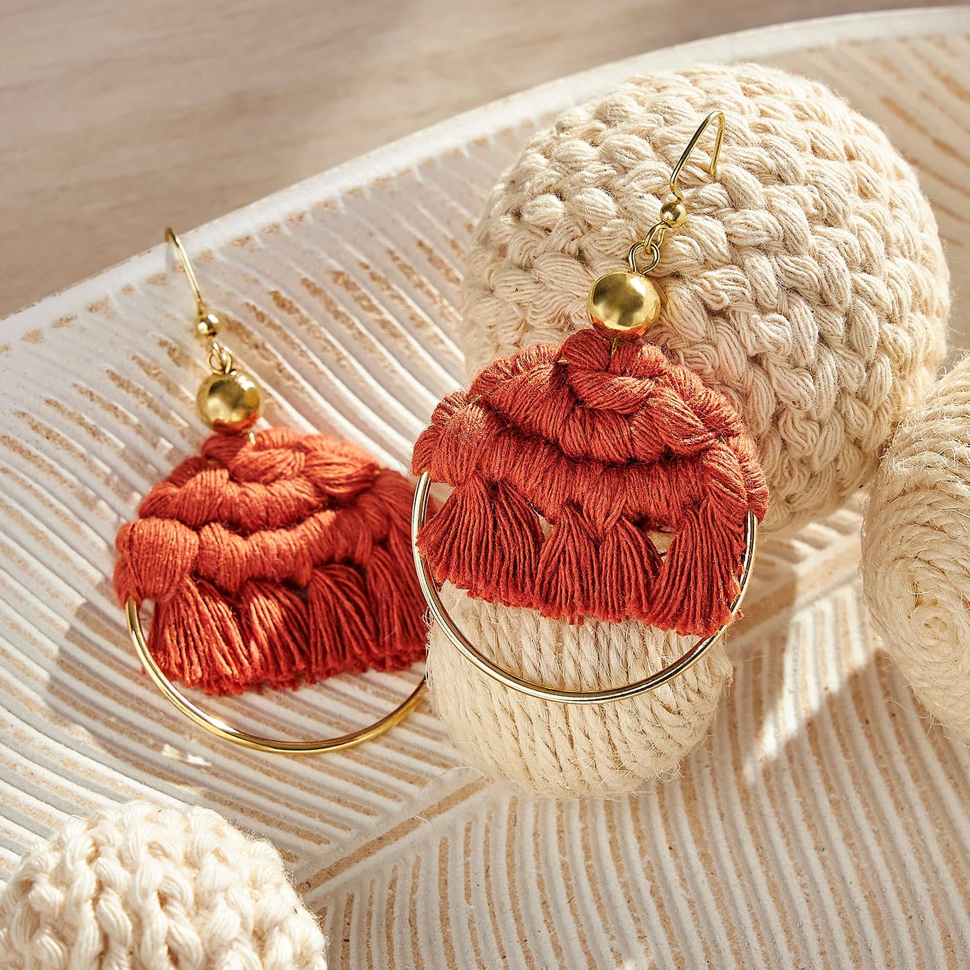 10mm Color Change Orange to Yellow Crochet Hooks, 3D Printed