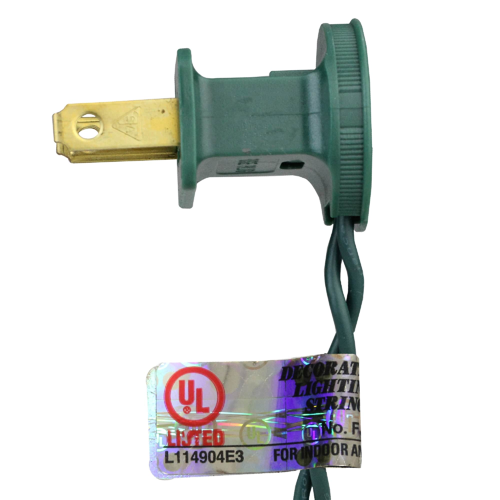 50ct. White Twinkle Flame Tip C5 Mini Christmas Light Set