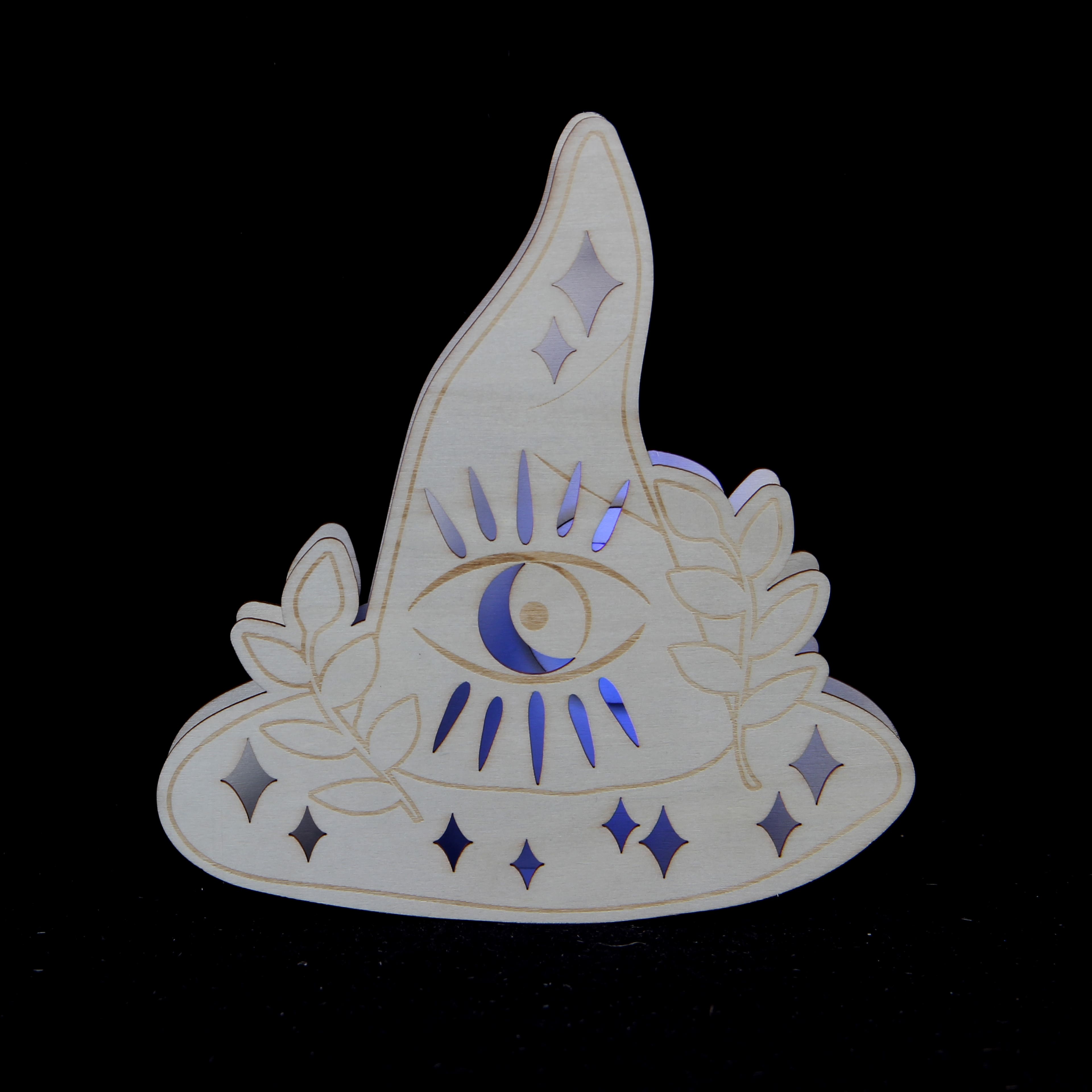 7" Witch Hat DIY LED Plywood Décor by Make Market®