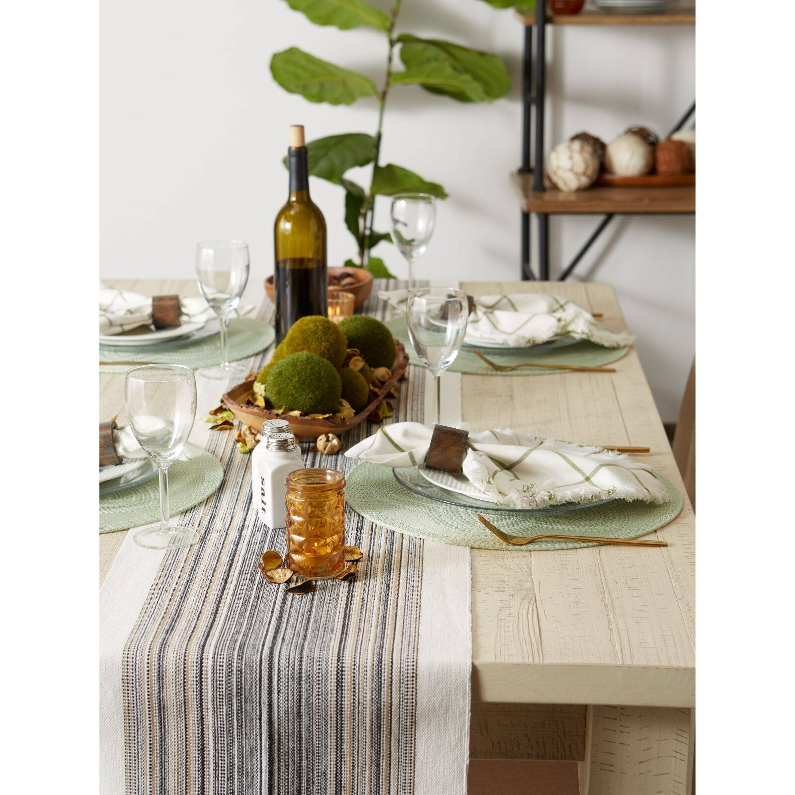 DII&#xAE; Woven Round Placemats, 6ct.