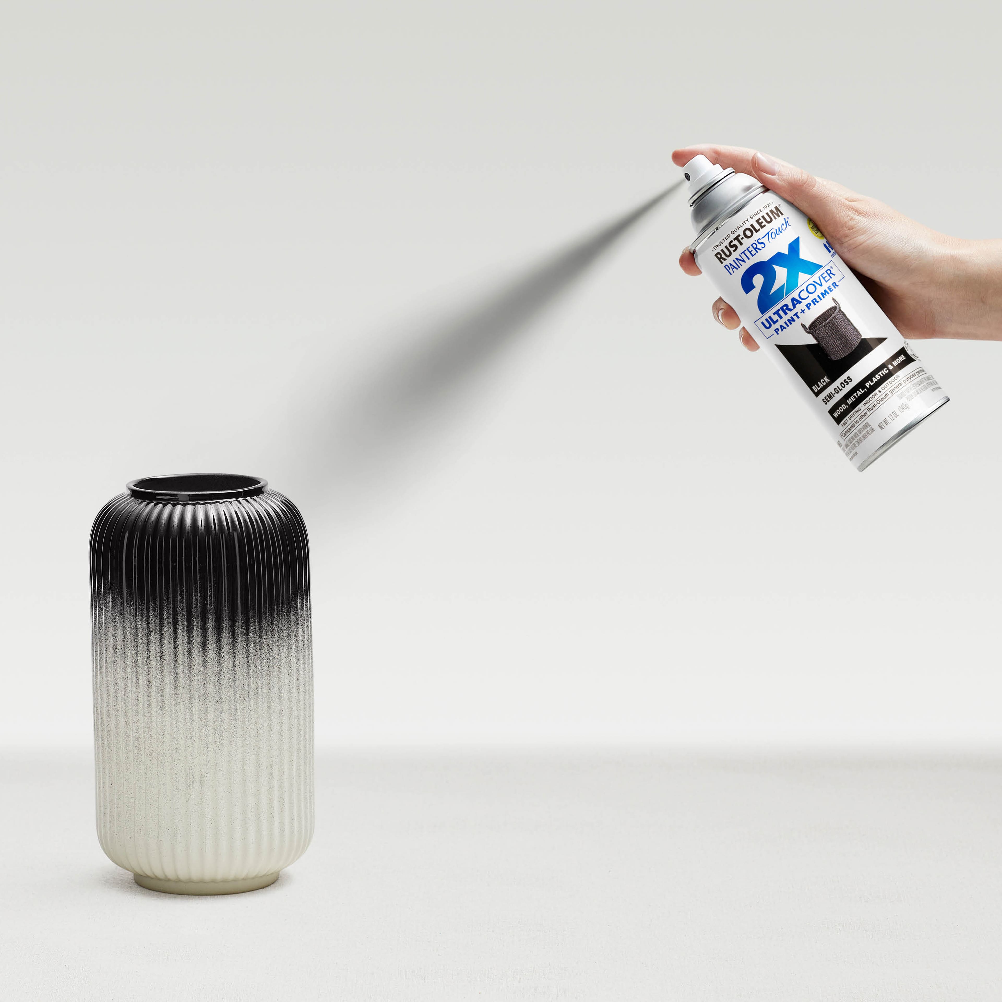 Painter's Touch® 2X Ultra Cover® Black Semi-Gloss Spray Paint