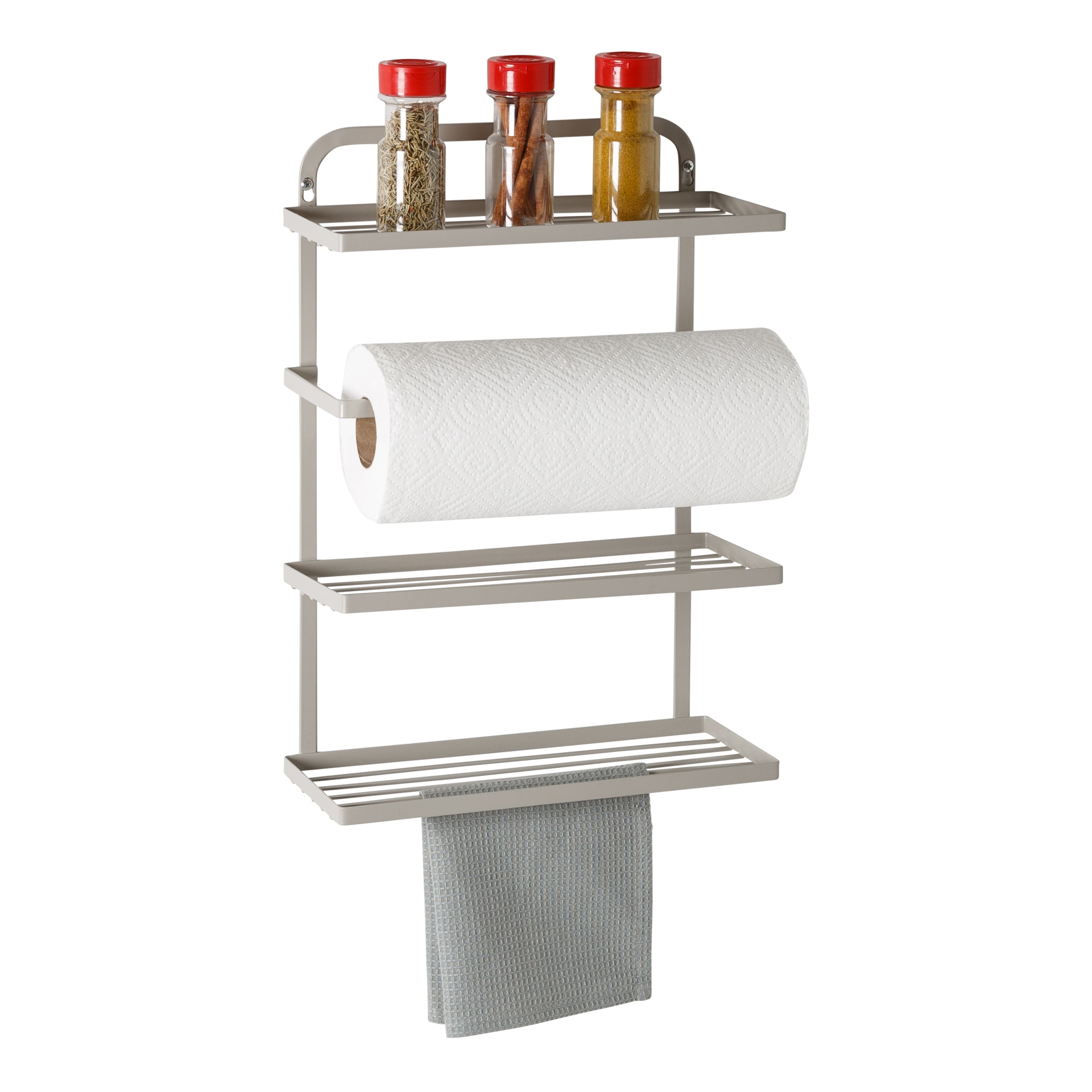 Honey Can Do Gray Spice Rack Paper Towel Holder Michaels