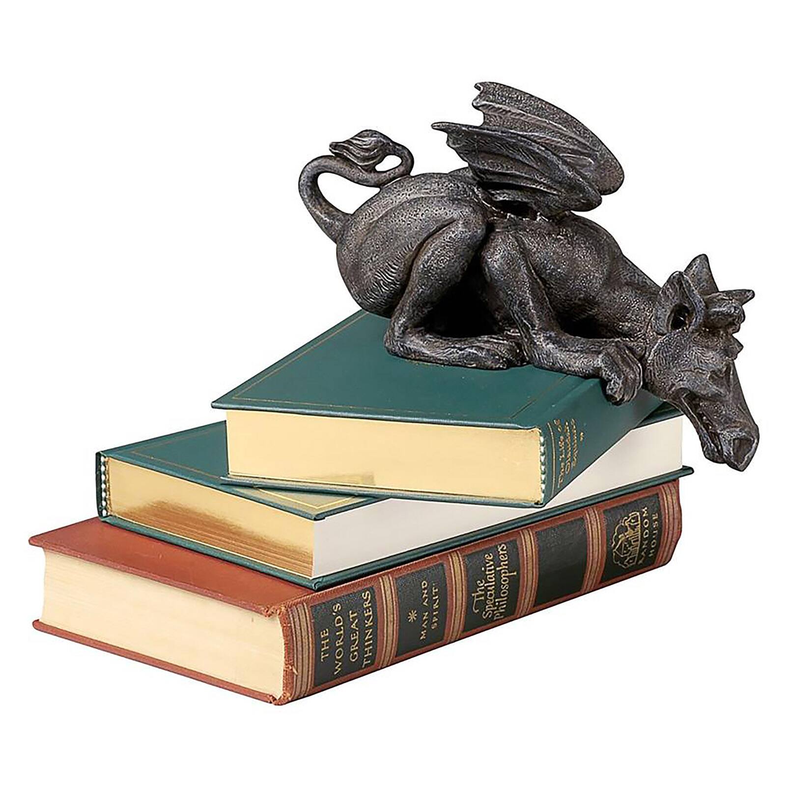 Design Toscano 3.5"  the Chagrined Sitting Dragon Sculpture