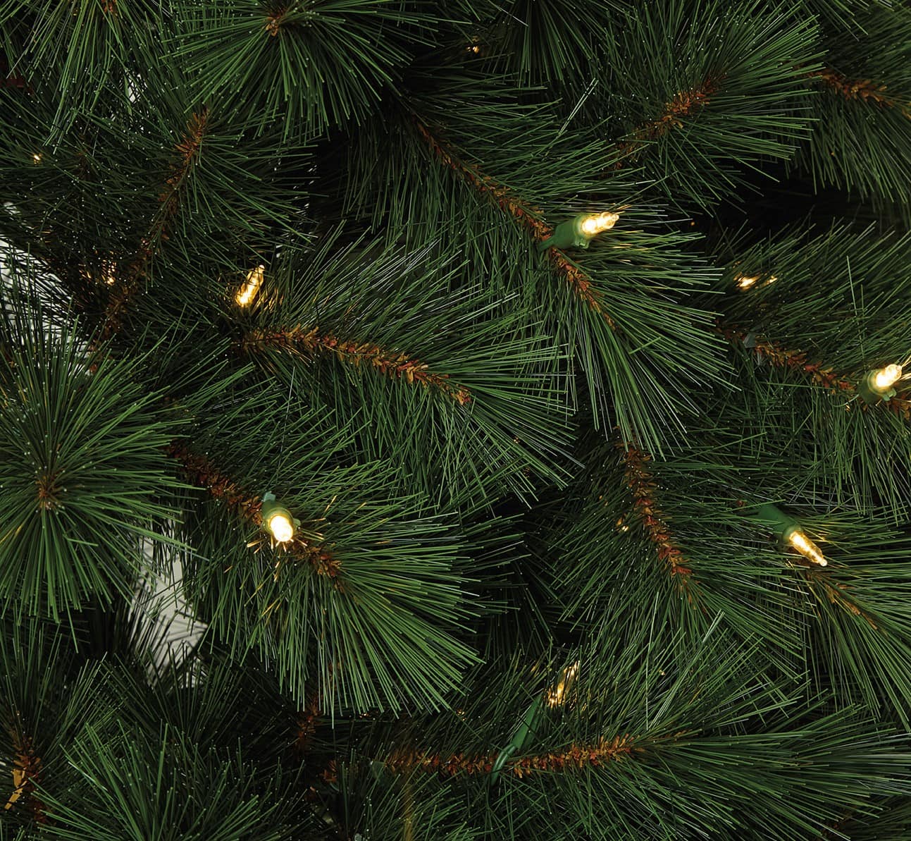 7.5ft. Pre-Lit Rutherford Pine Artificial Christmas Tree, Warm White LED Lights by Ashland&#xAE;