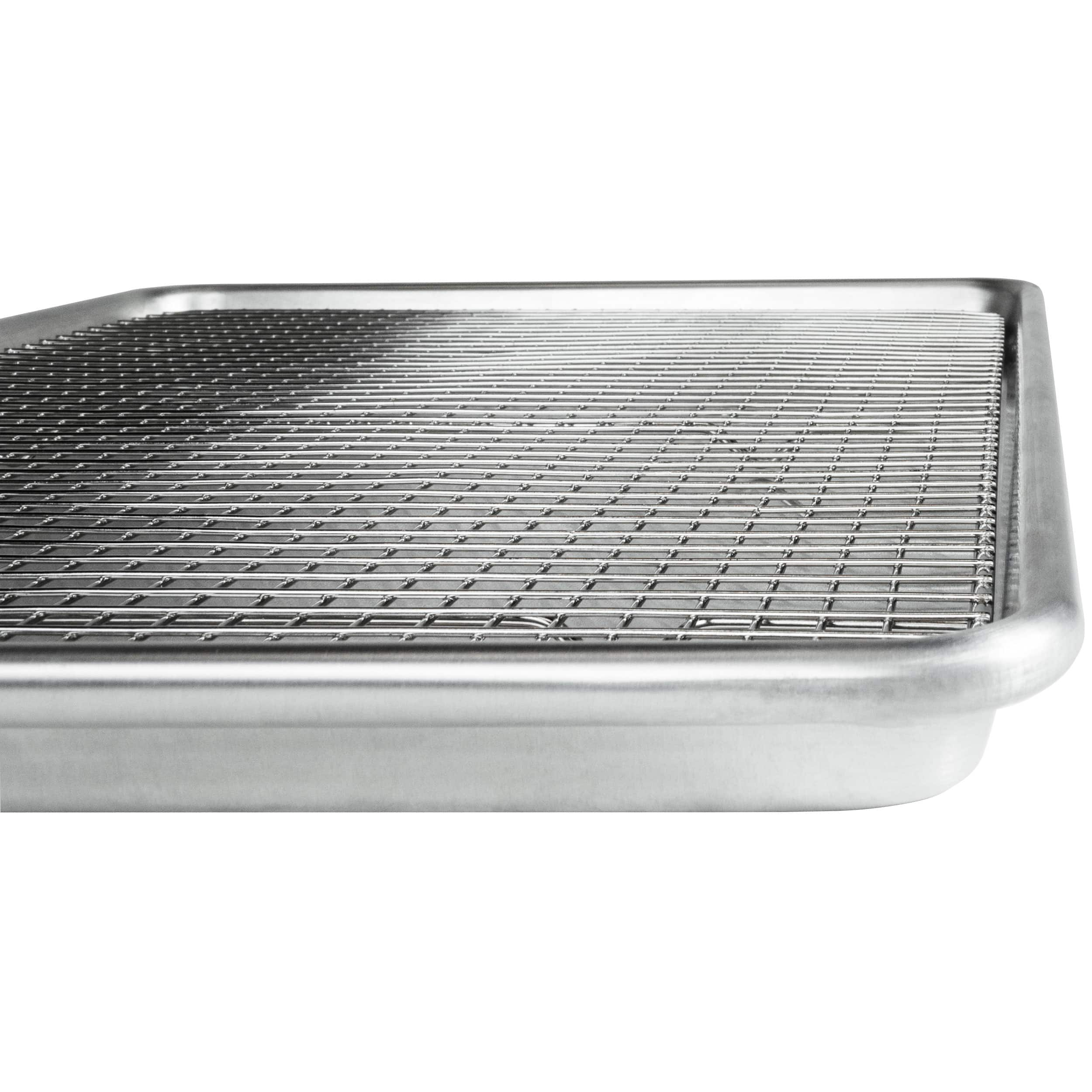 Fat Daddio&#x27;s&#xAE; ProSeries Bakeware Half Sheet Baking, Roasting &#x26; Cooling Rack