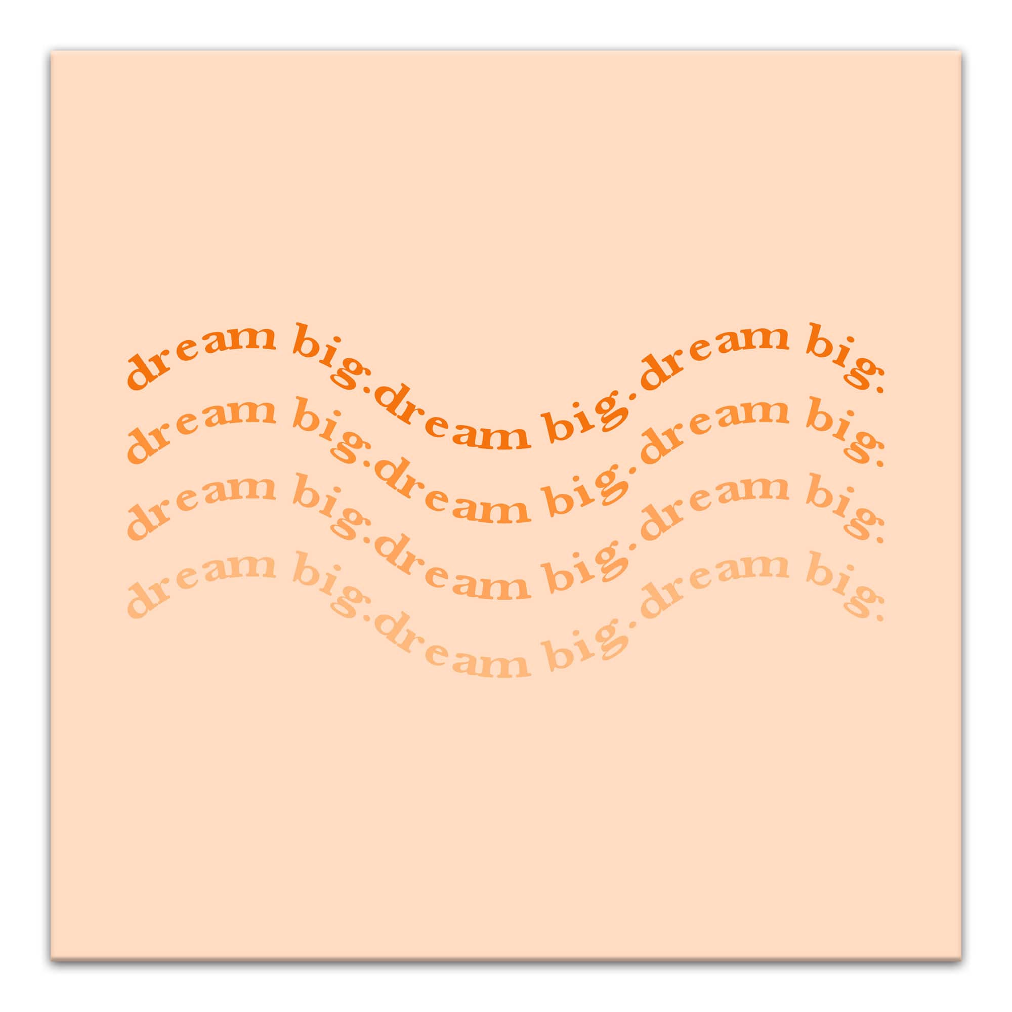 Dream Big Canvas Wall Art